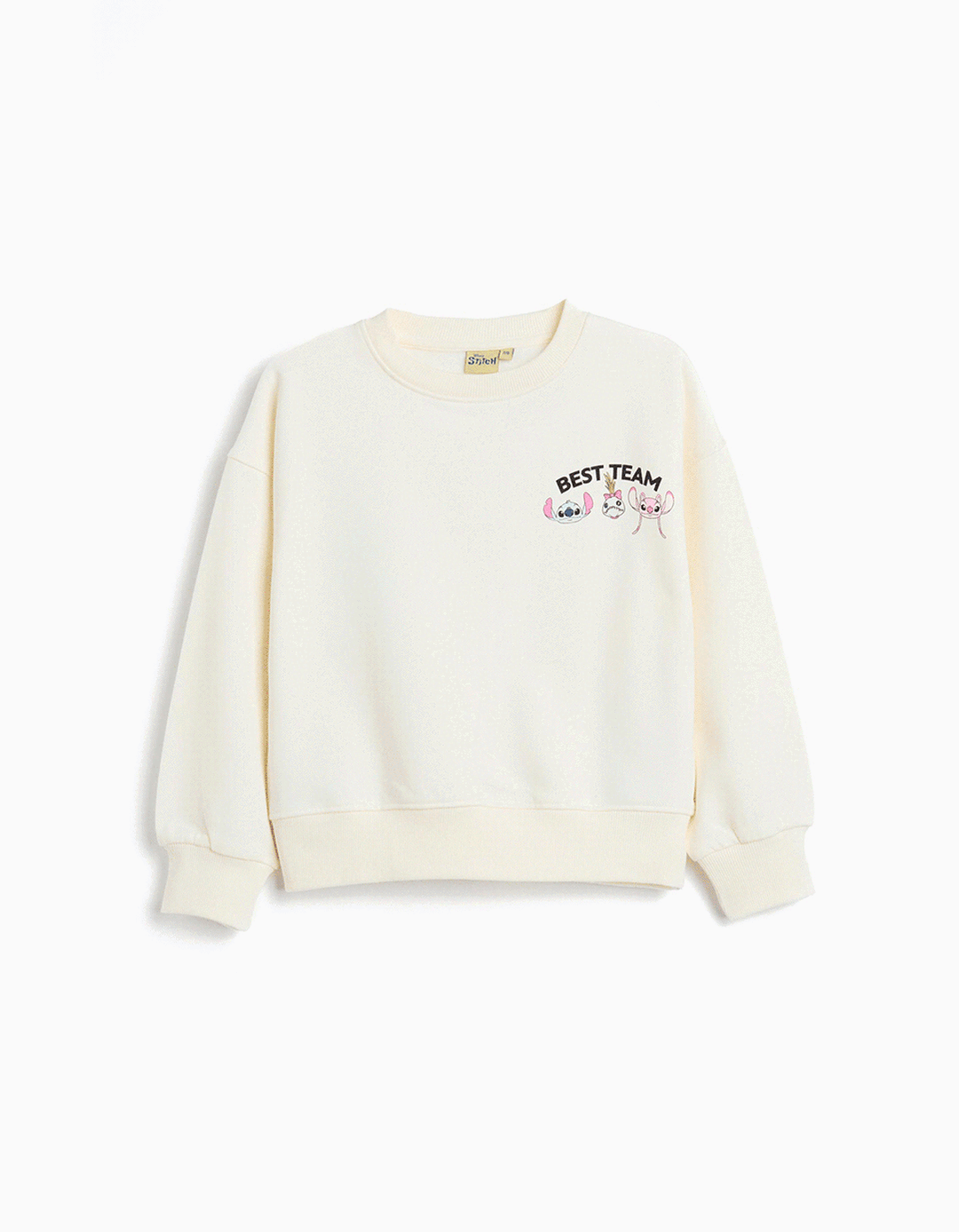 Sweatshirt 'Stitch' &copy;Disney, Menina, Branco