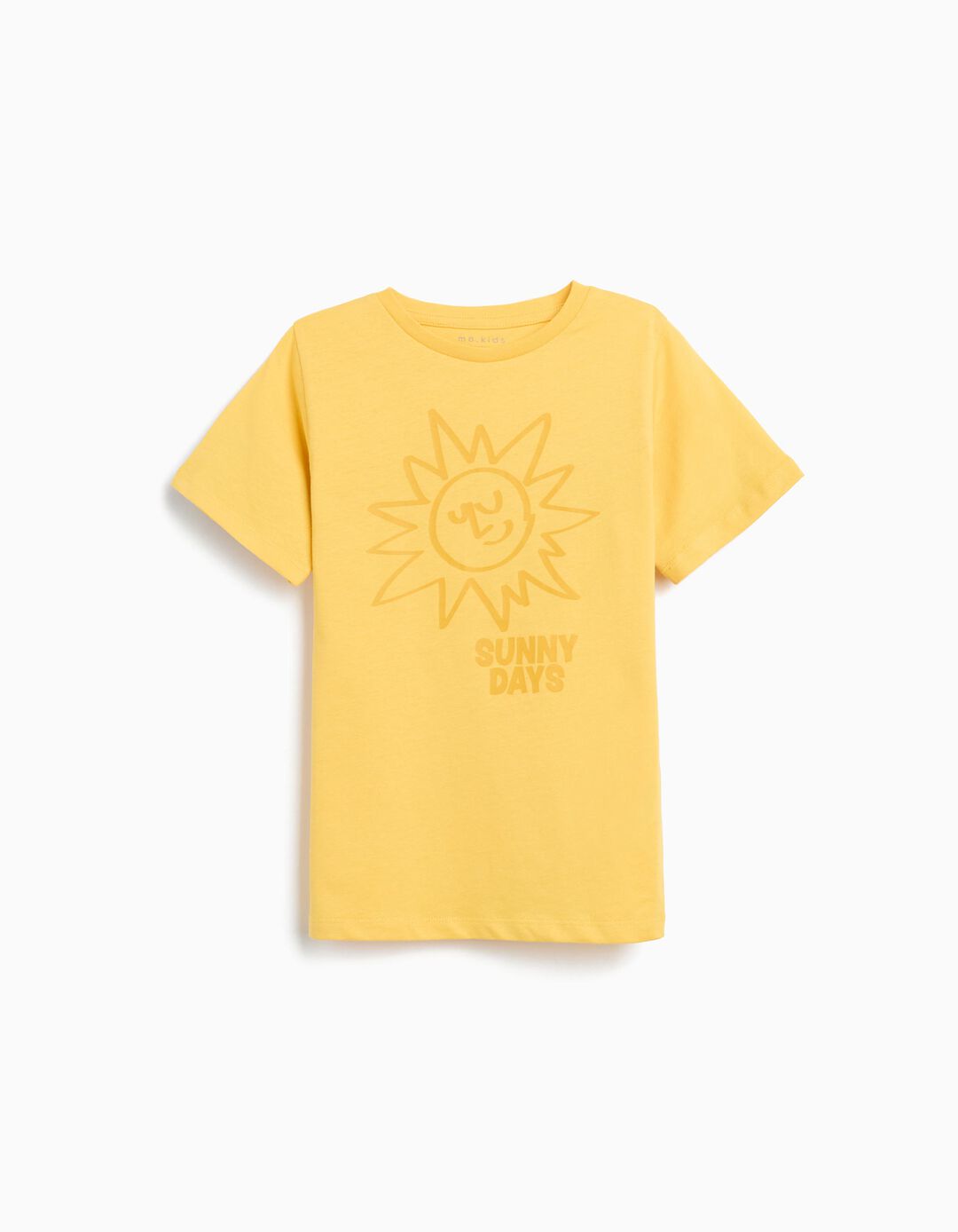 T-shirt Print, Menino, Amarelo