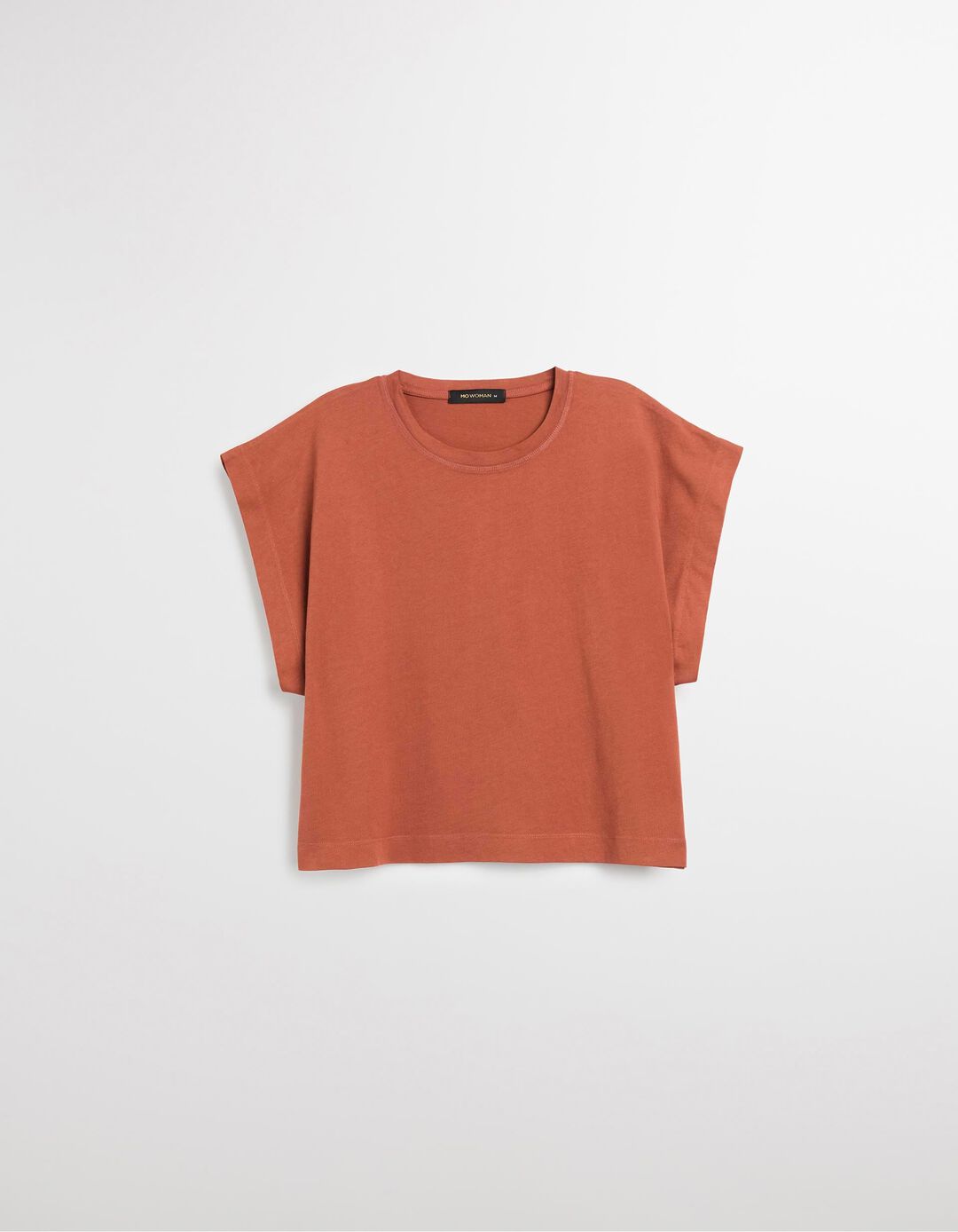 T-shirt, Mulher, Laranja Escuro