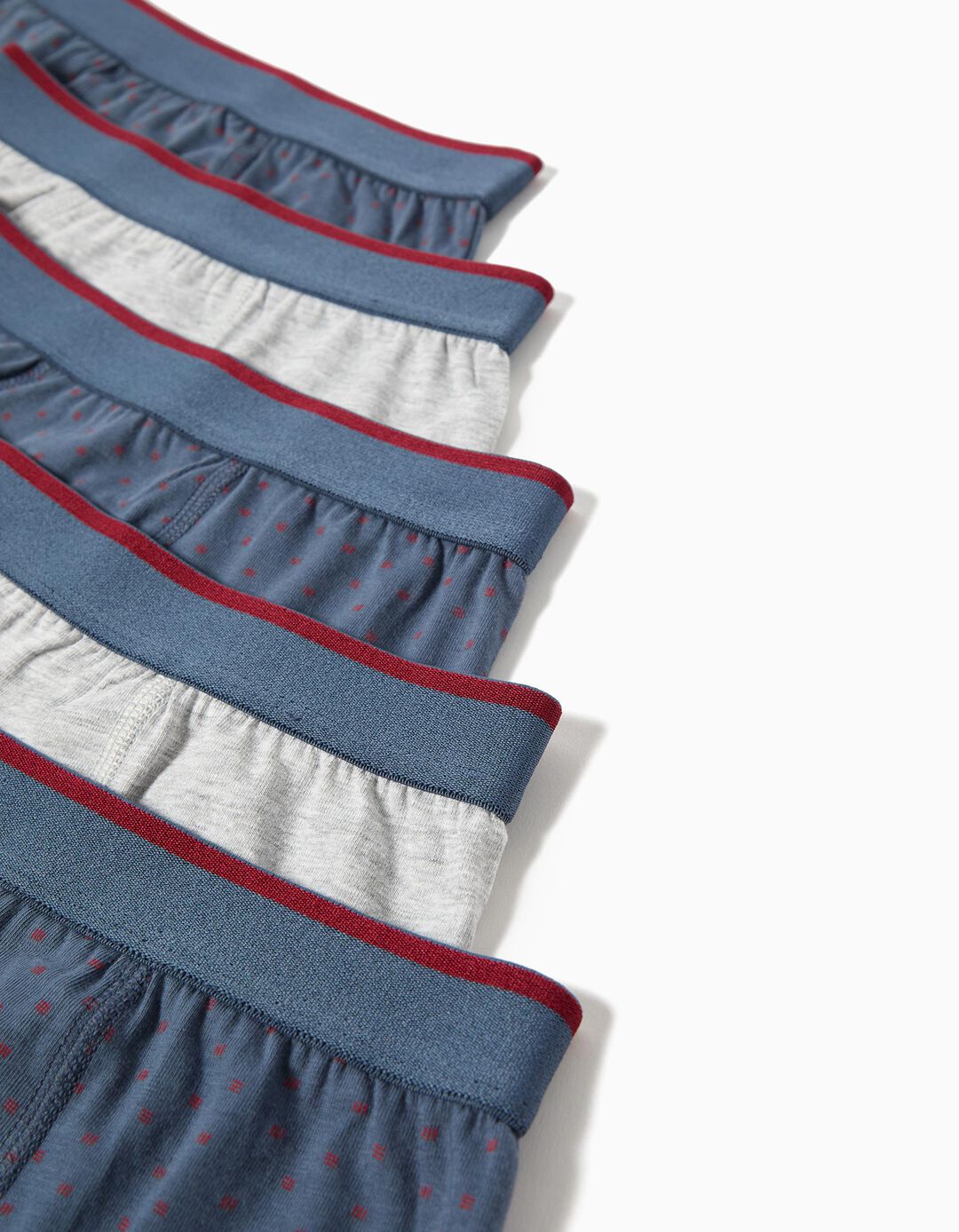 Pack 5 Boxers, Menino, Azul