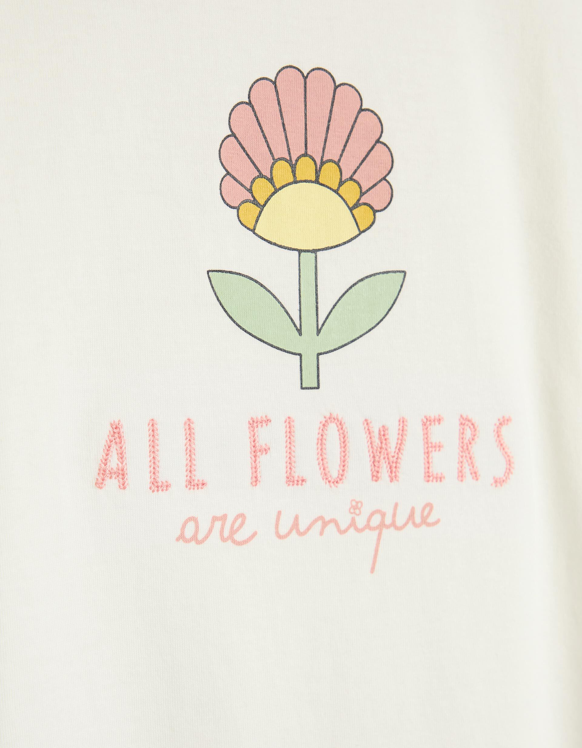Comprar Online T-shirt Estampada, Menina, Branco