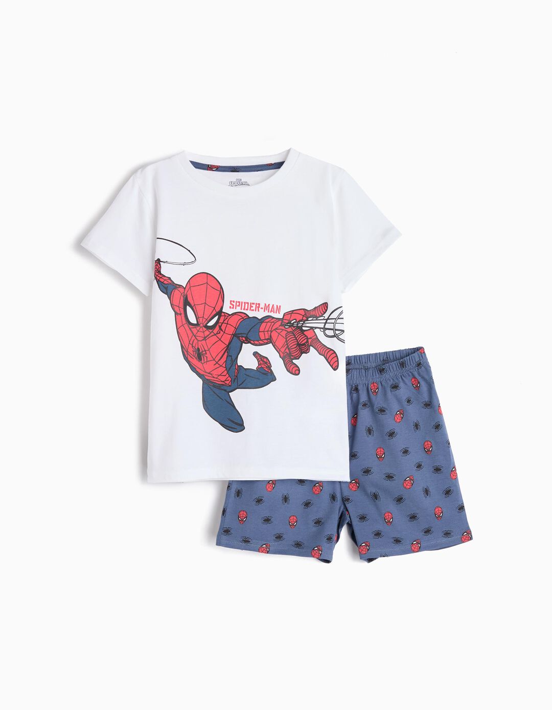 Pijama Jersey 'Spider-Man', Menino, Branco