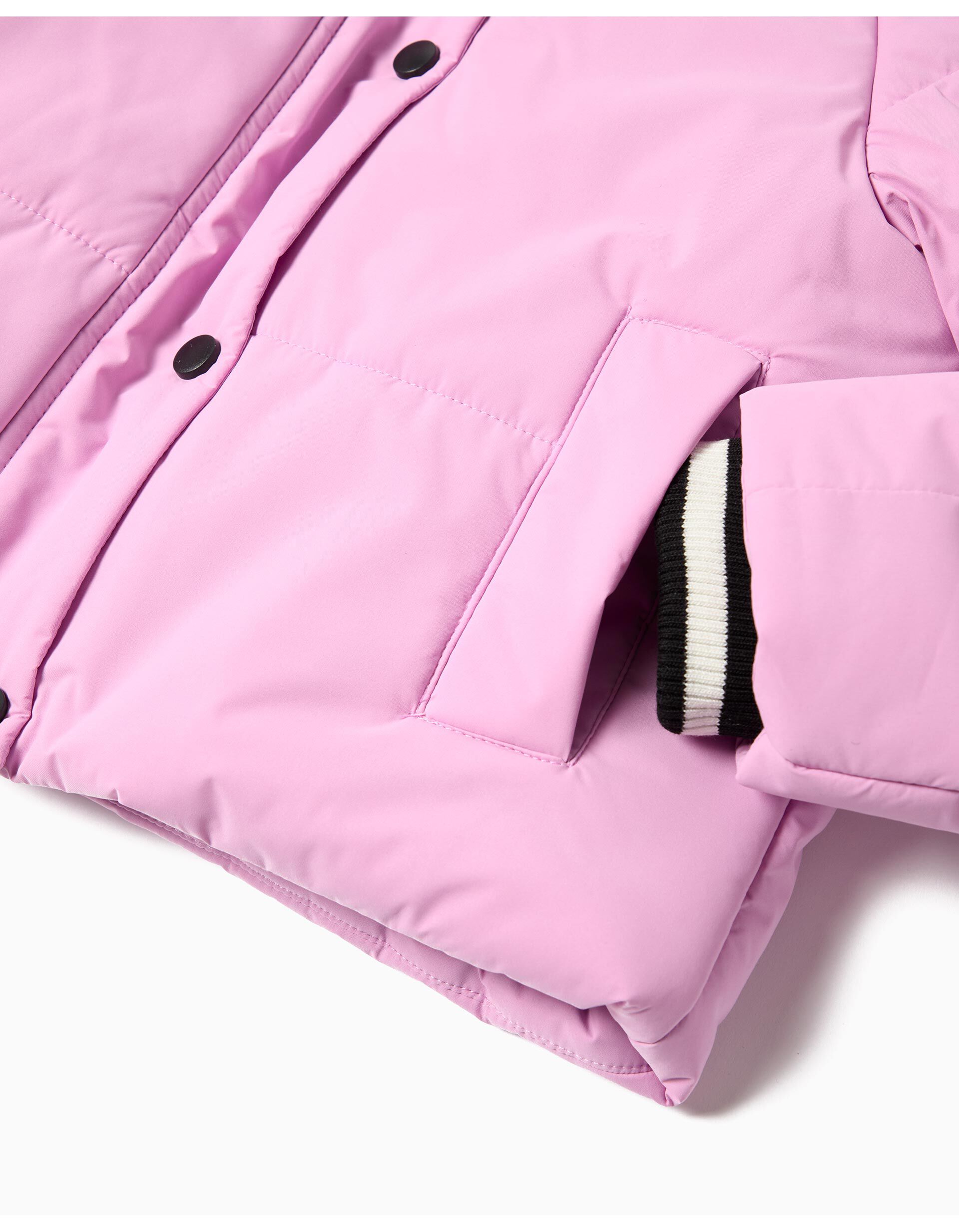 Comprar Online Casaco Acolchoado, Menina, Rosa Claro