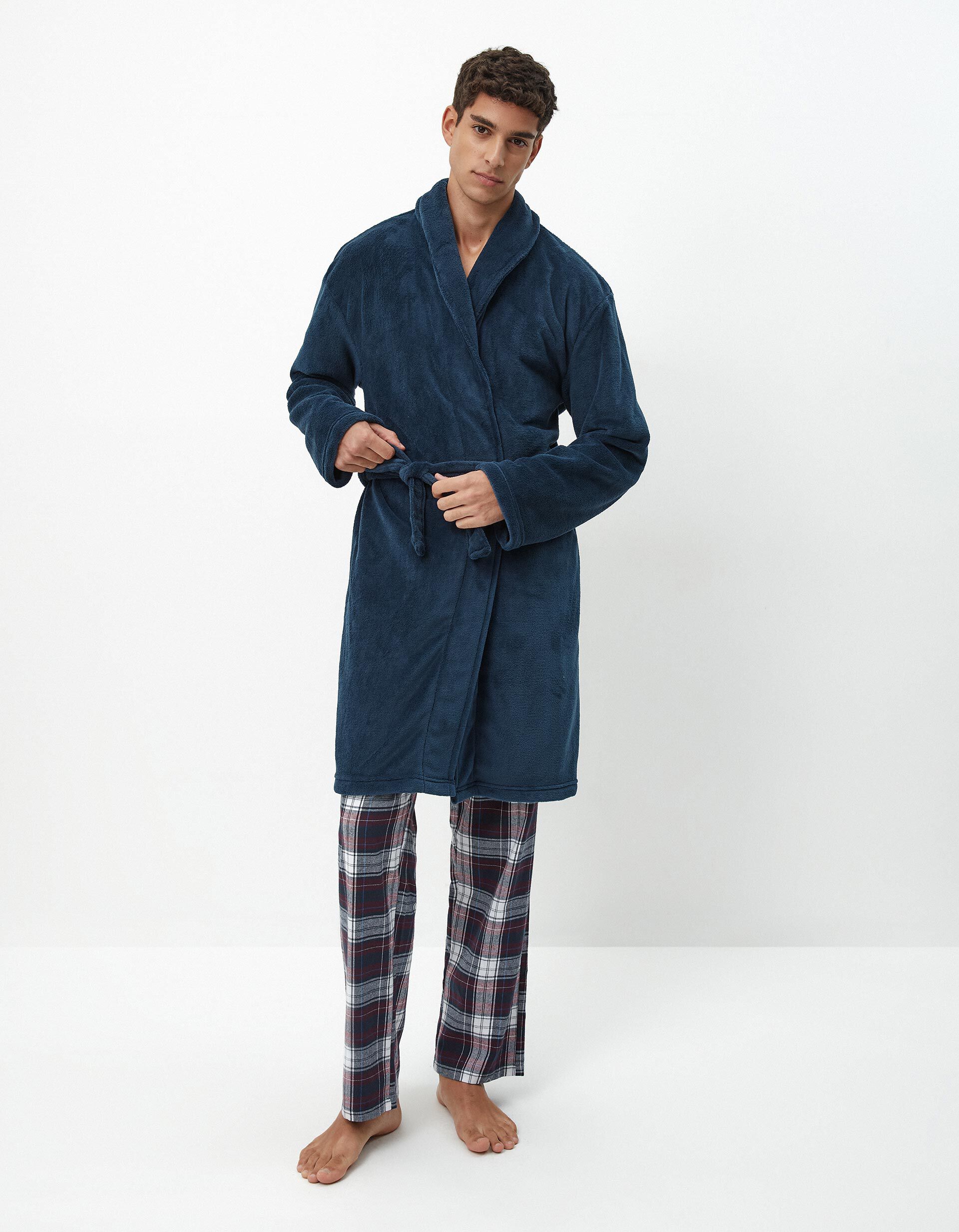 Comprar Online Robe Coralina, Homem, Azul Escuro