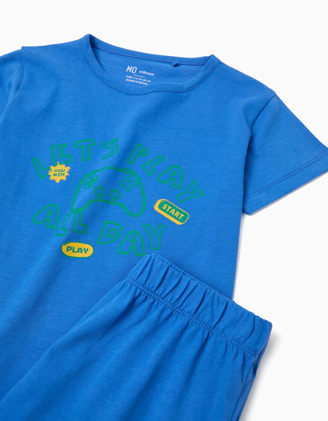 Pijama, Menino, Azul