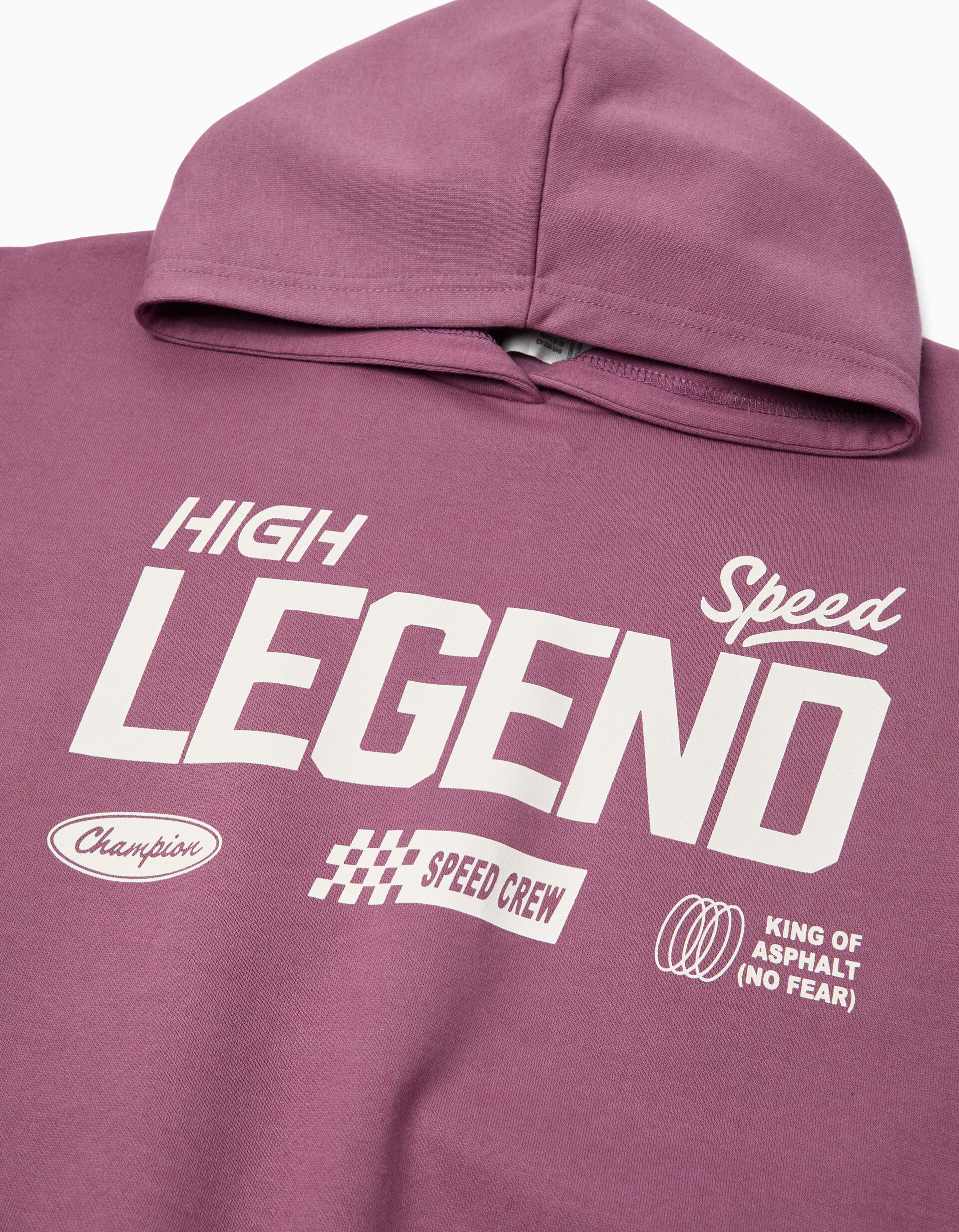 Comprar Online Sweatshirt de Felpa Capuz, Menino, Roxo Escuro