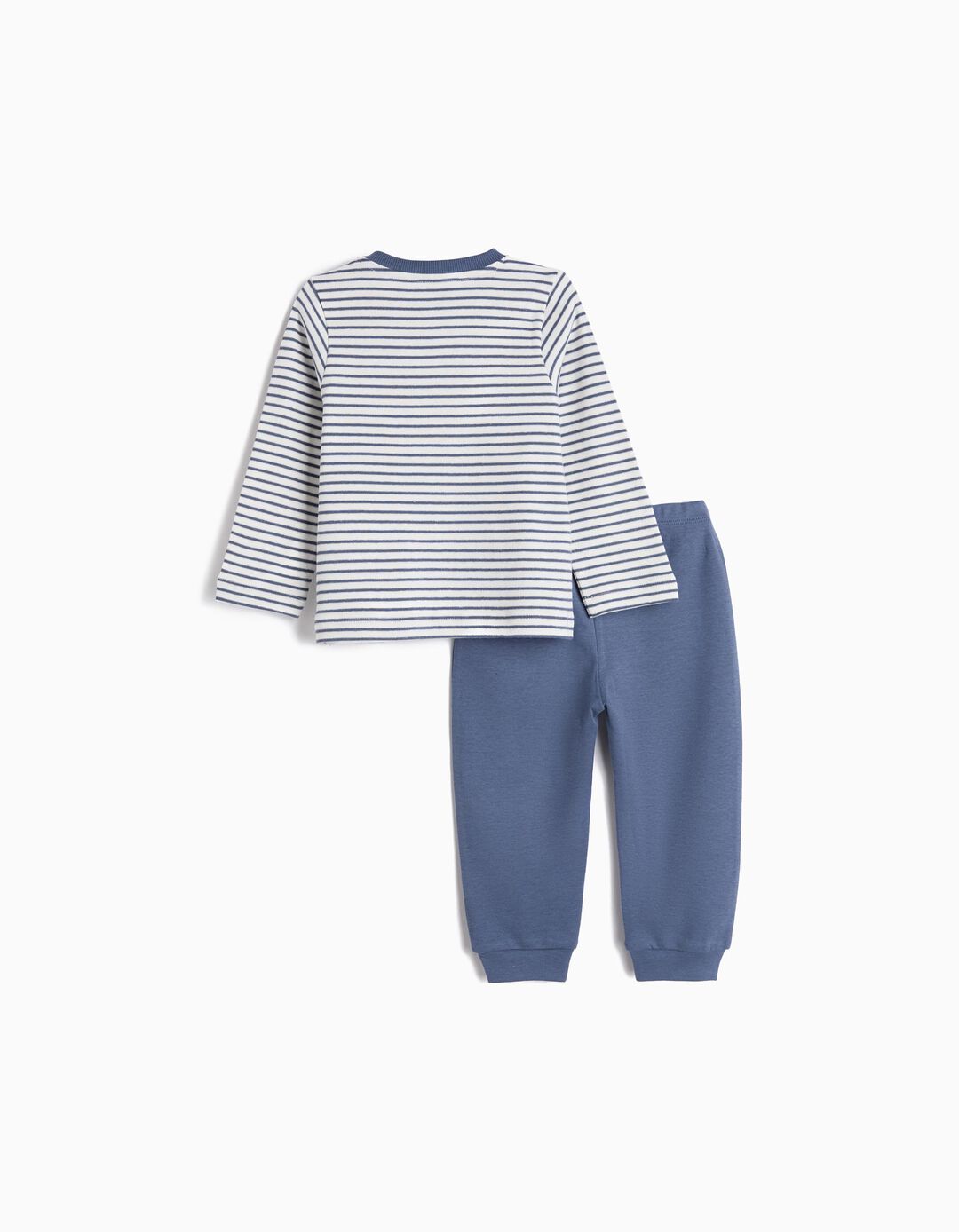 Pijama Riscas, Menino, Azul