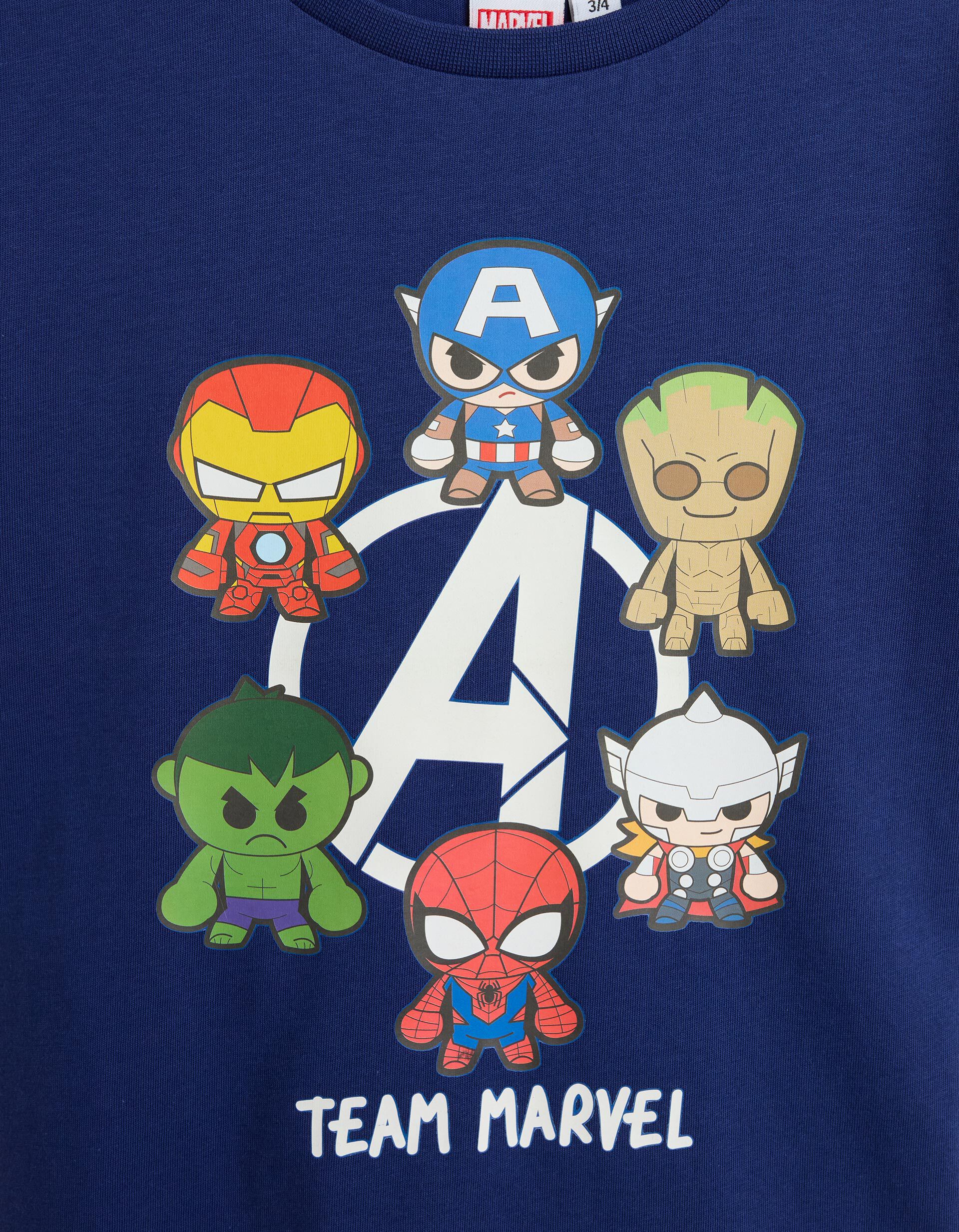 Comprar Online T-shirt 'Marvel', Menino, Azul Escuro