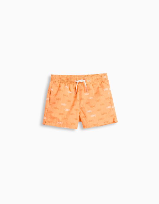 Comprar Online Cal&ccedil;&otilde;es de Banho, Menino, Laranja Claro