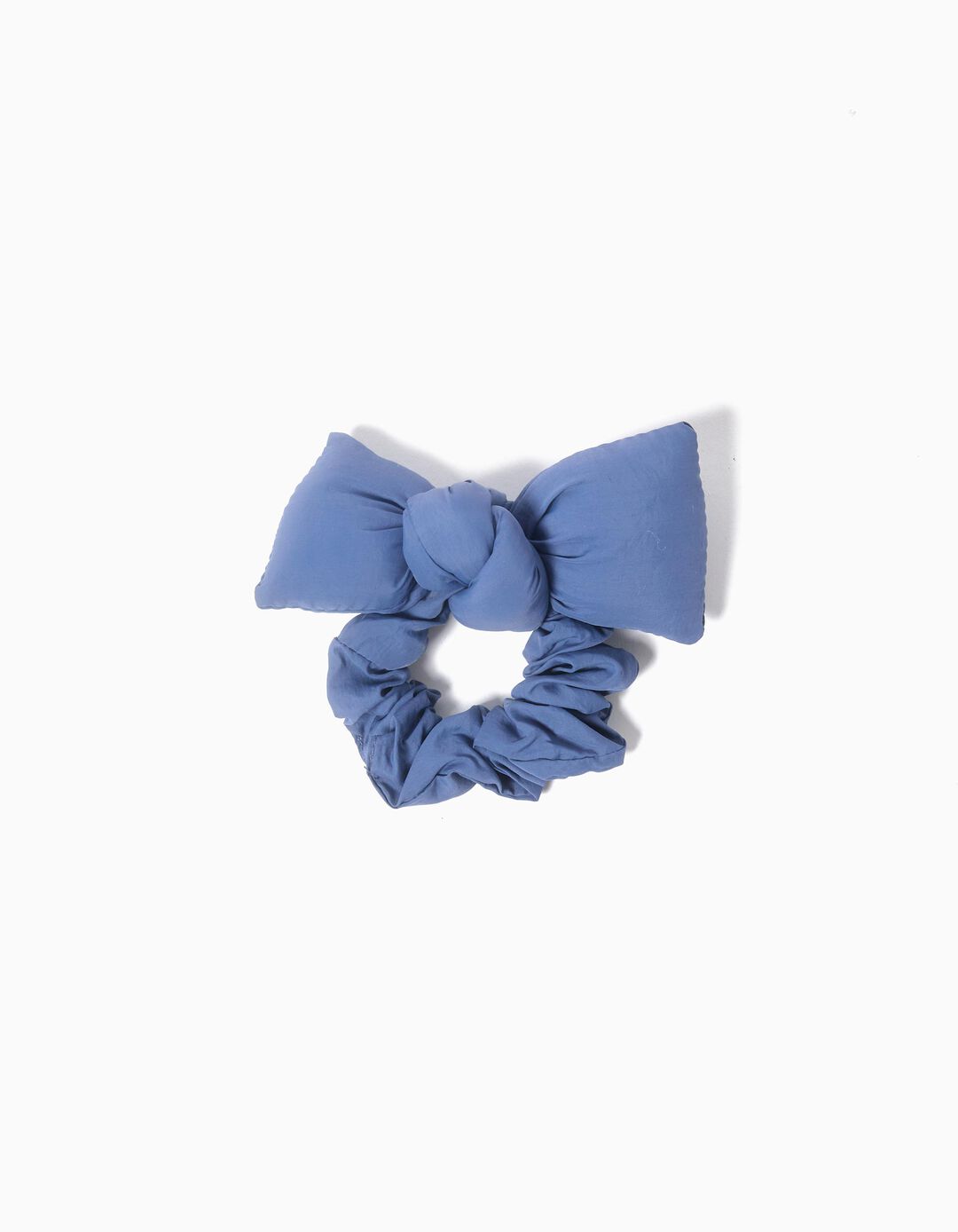 Elástico de Cabelo Scrunchie, Menina, Azul