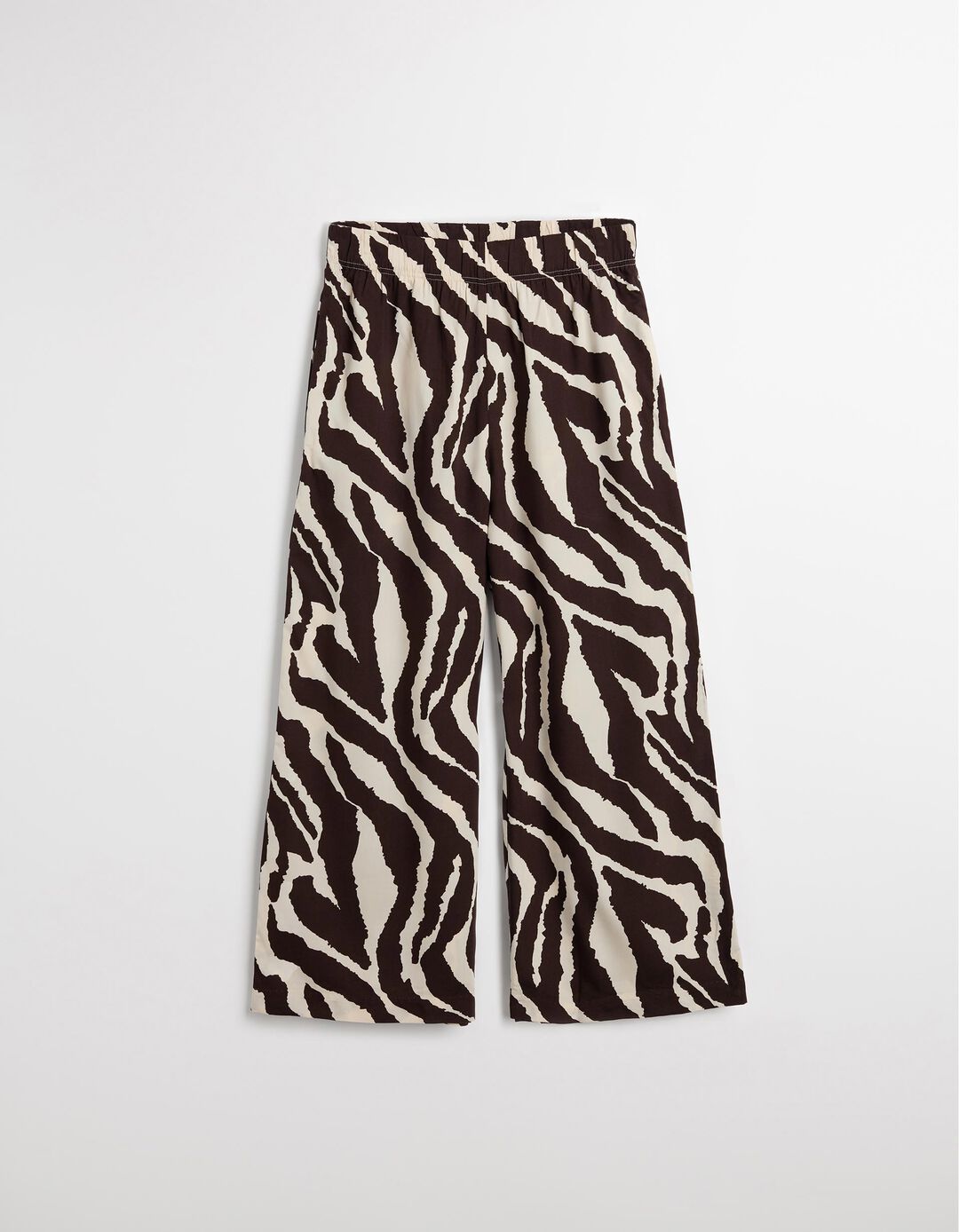 Calças Zebra, Mulher, Castanho Escuro 