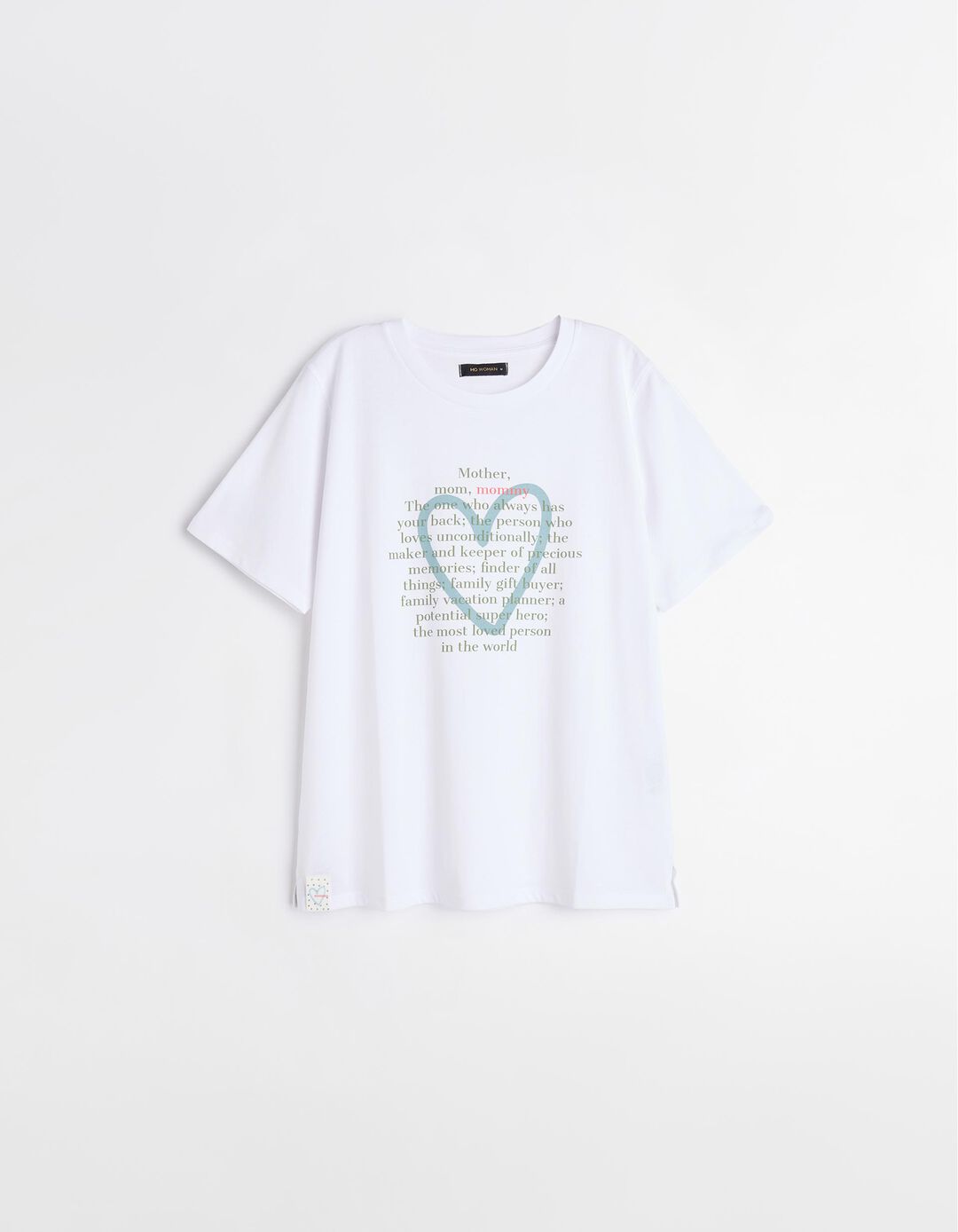 T-shirt 'Dia da Mãe', Mulher, Branco