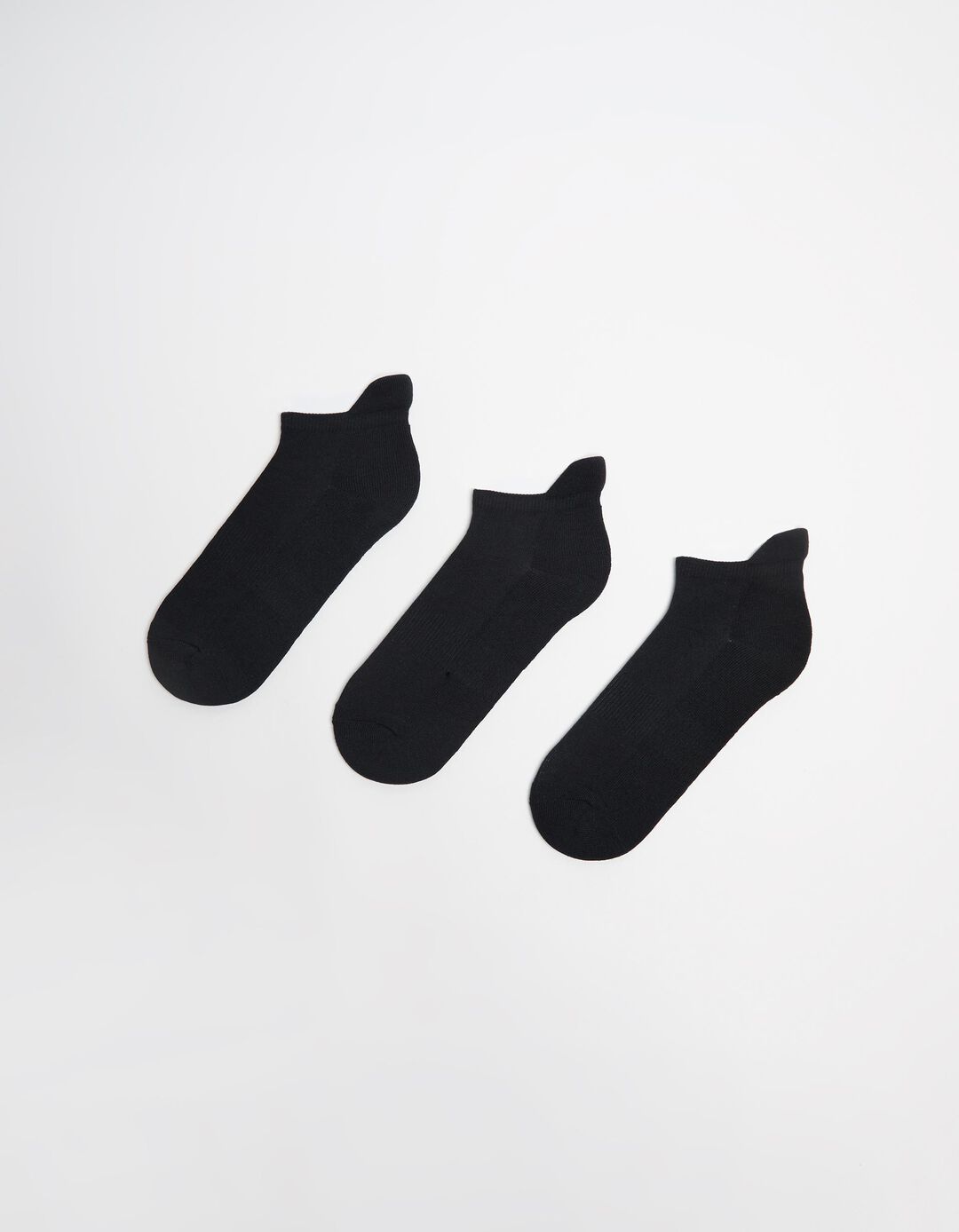 Pack 3 Pares de Meias Desporto, Homem, Preto
