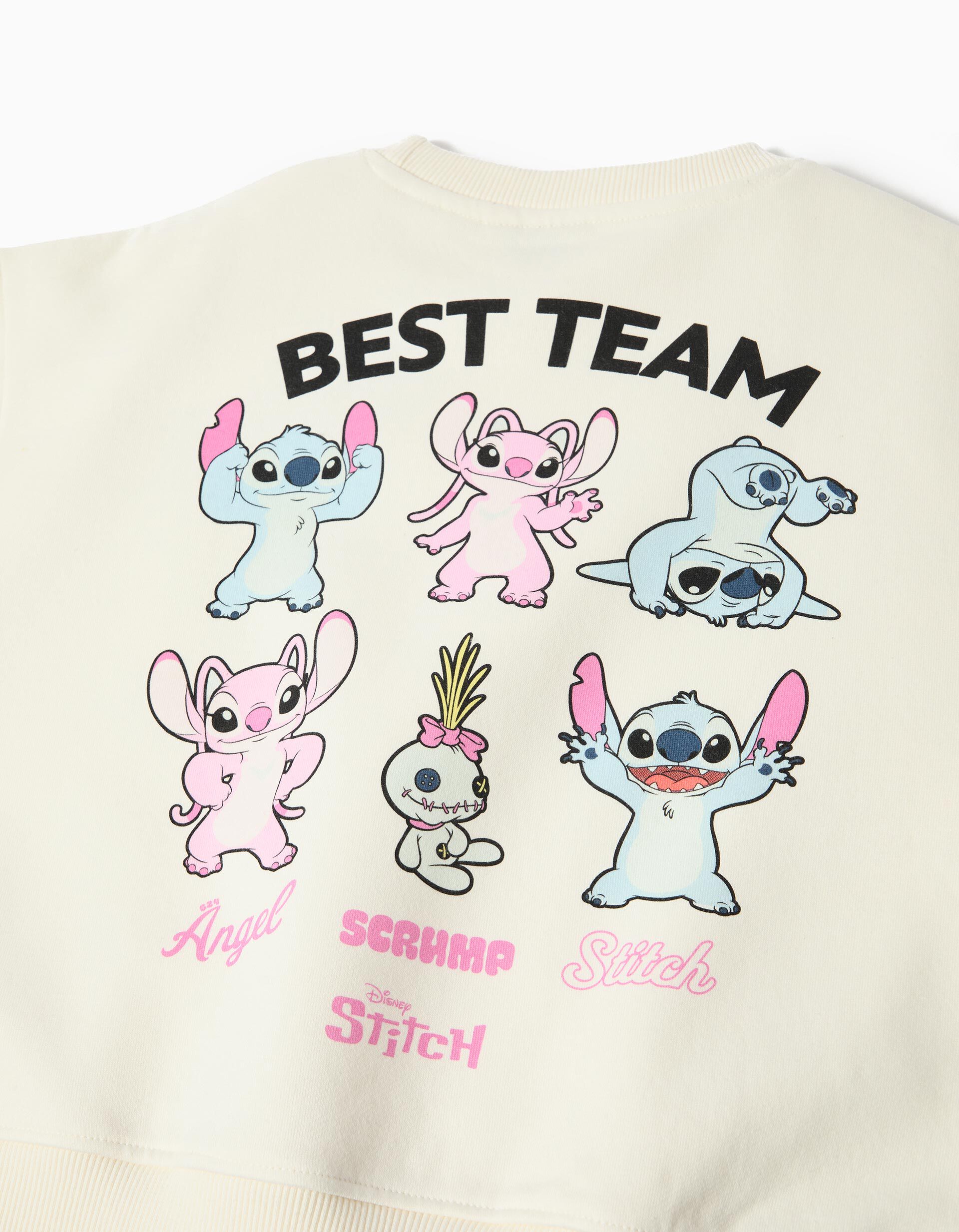 Comprar Online Sweatshirt 'Stitch' &copy;Disney, Menina, Branco
