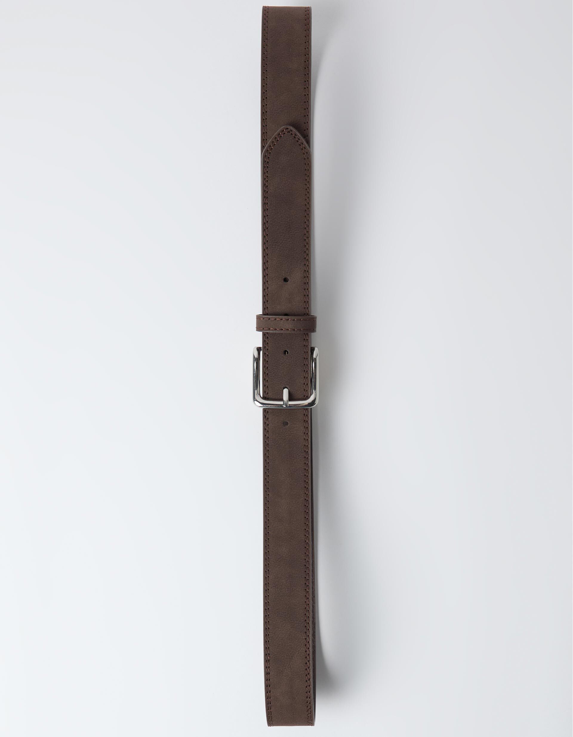 Comprar Online Cinto Efeito Lavado, Homem, Castanho 