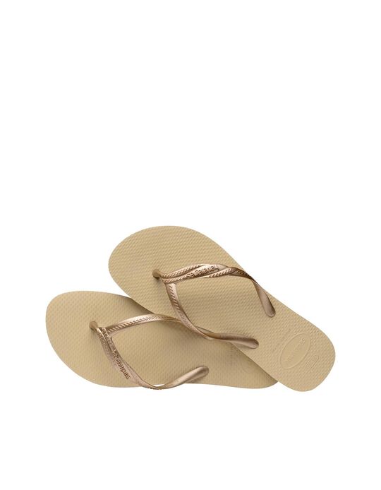 Comprar Online Chinelos Havaianas, Mulher, Dourado