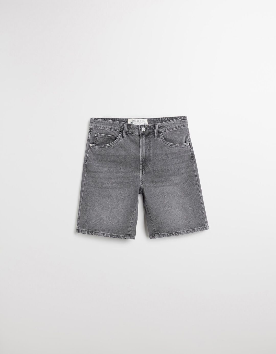 Calções de Ganga 'Straight Fit', Homem, Cinzento Claro