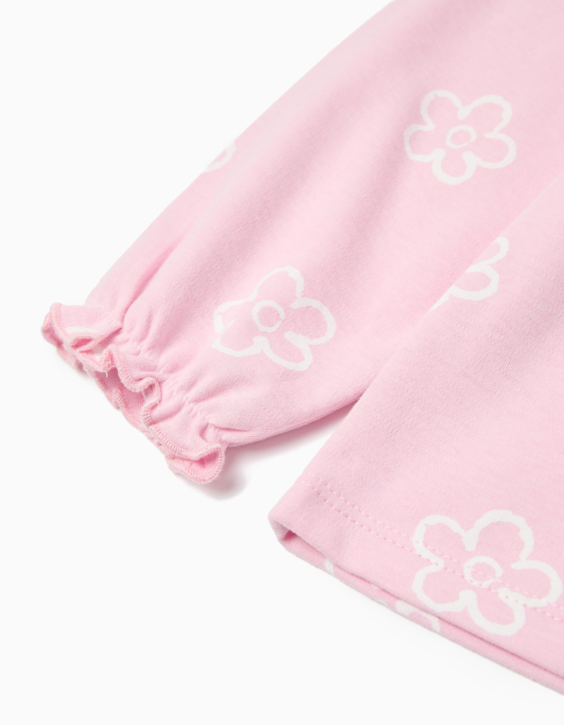 Comprar Online Pijama Flores, Menina, Rosa Claro 