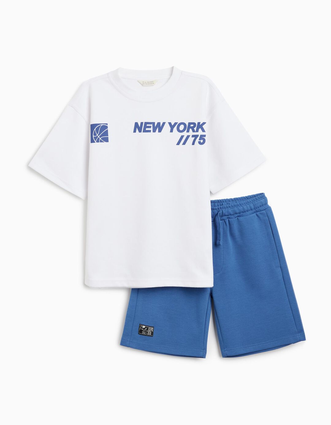 Conjunto T-Shirt e Calções, Menino, Azul
