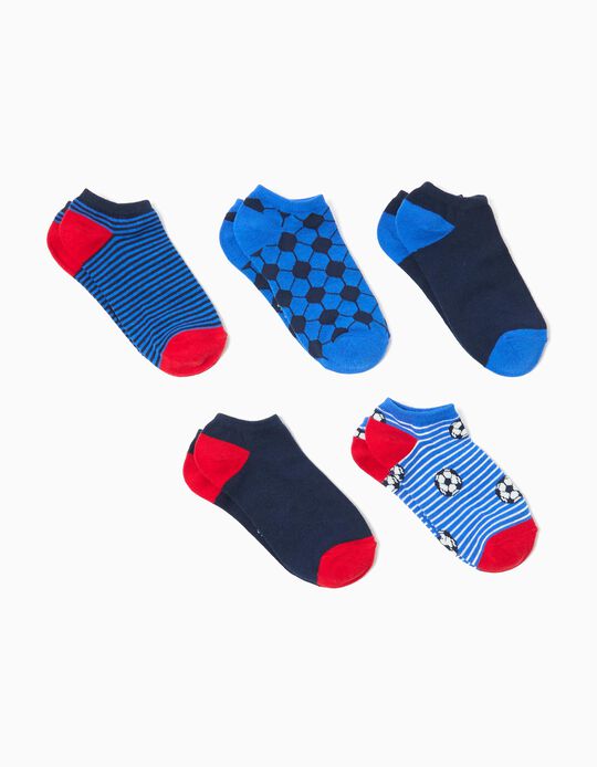 Comprar Online Pack 5 Pares de Meias, Menino, Multicor