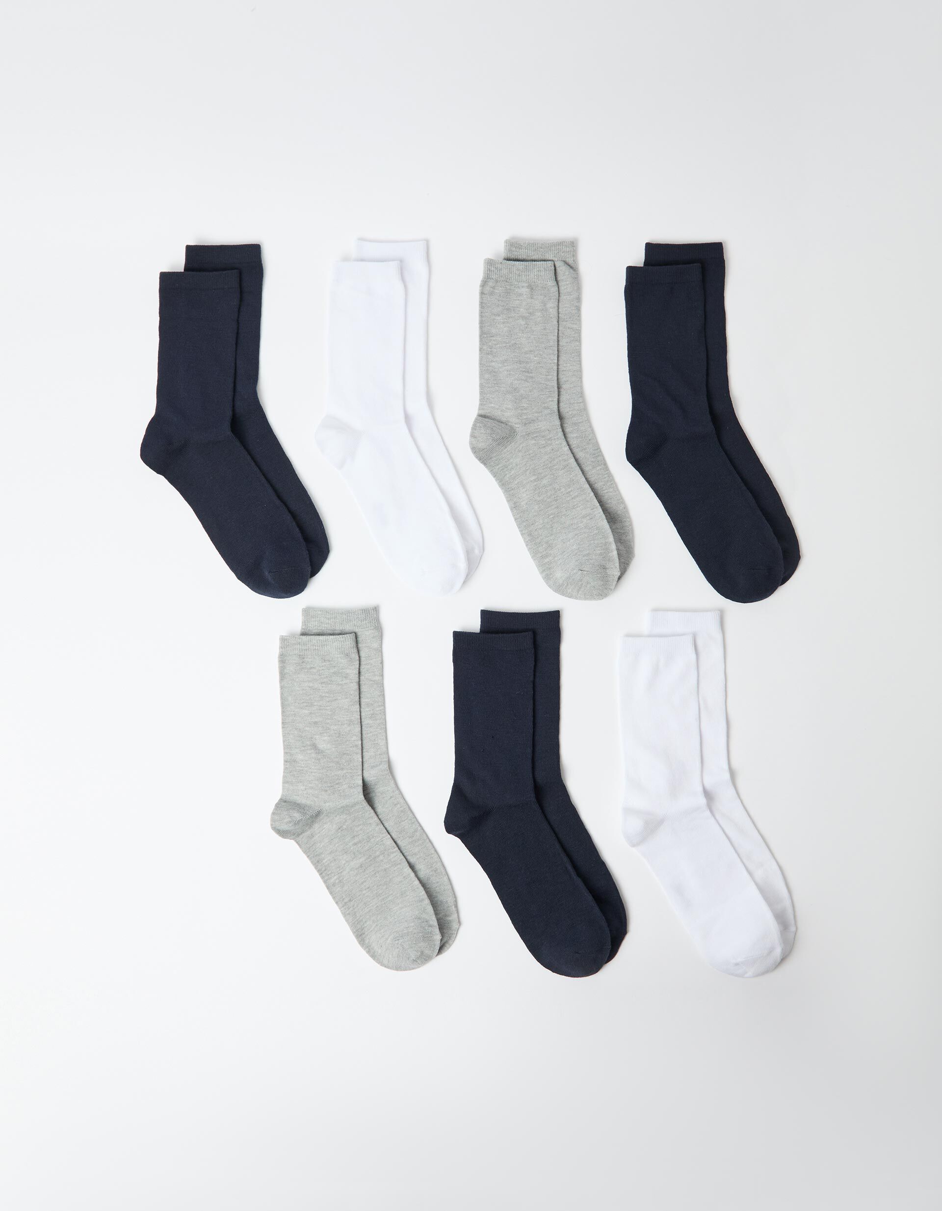 Comprar Online Pack 7 Pares de Meias, Homem, Multicor