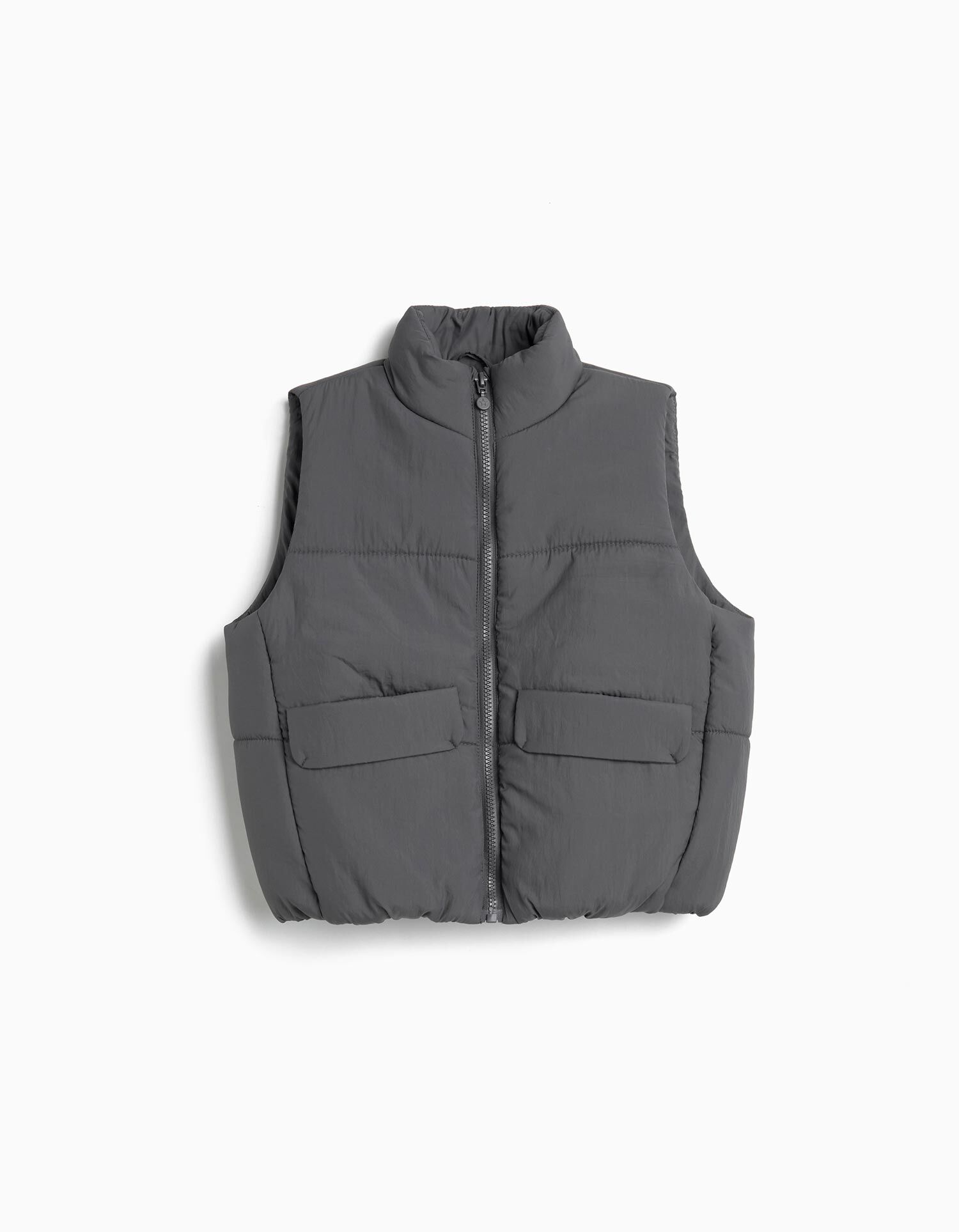 Comprar Online Colete Acolchoado, Menina, Cinzento Escuro