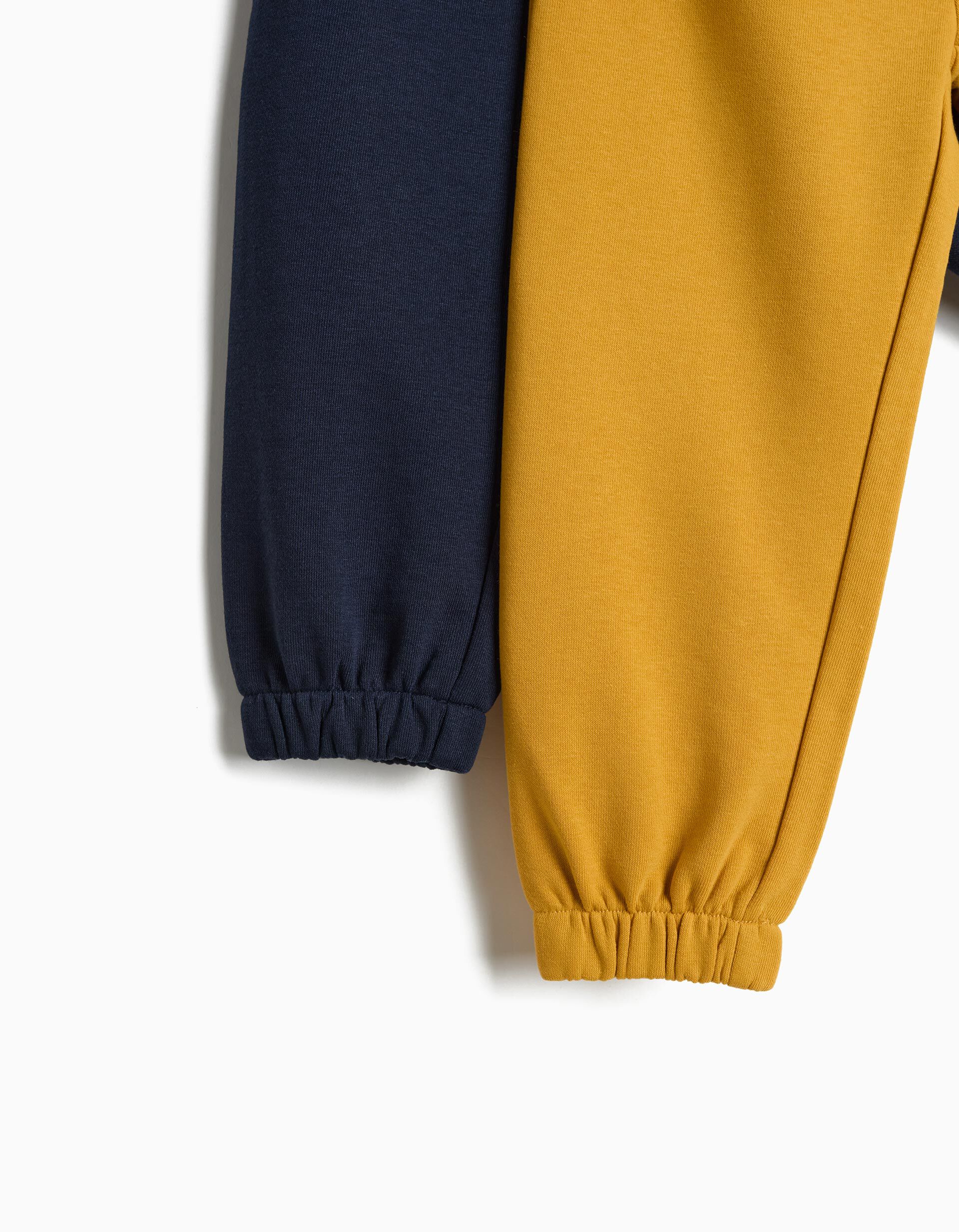 Comprar Online Pack 2 Joggings De Felpa, Menino, Azul Escuro