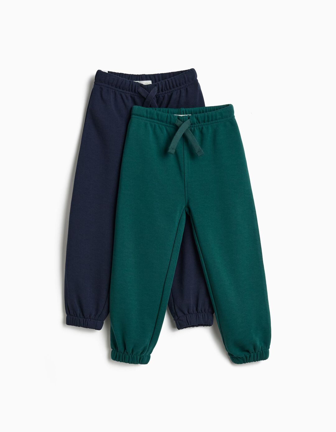 Pack 2 Joggings De Felpa, Menino, Verde Escuro