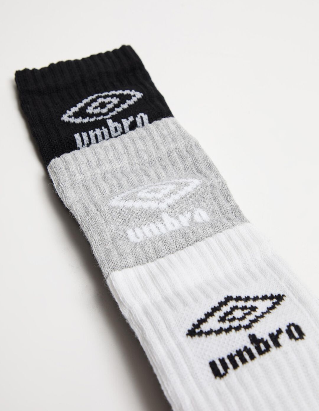 Pack 3 Pares de Meias 'Umbro', Homem, Multicor