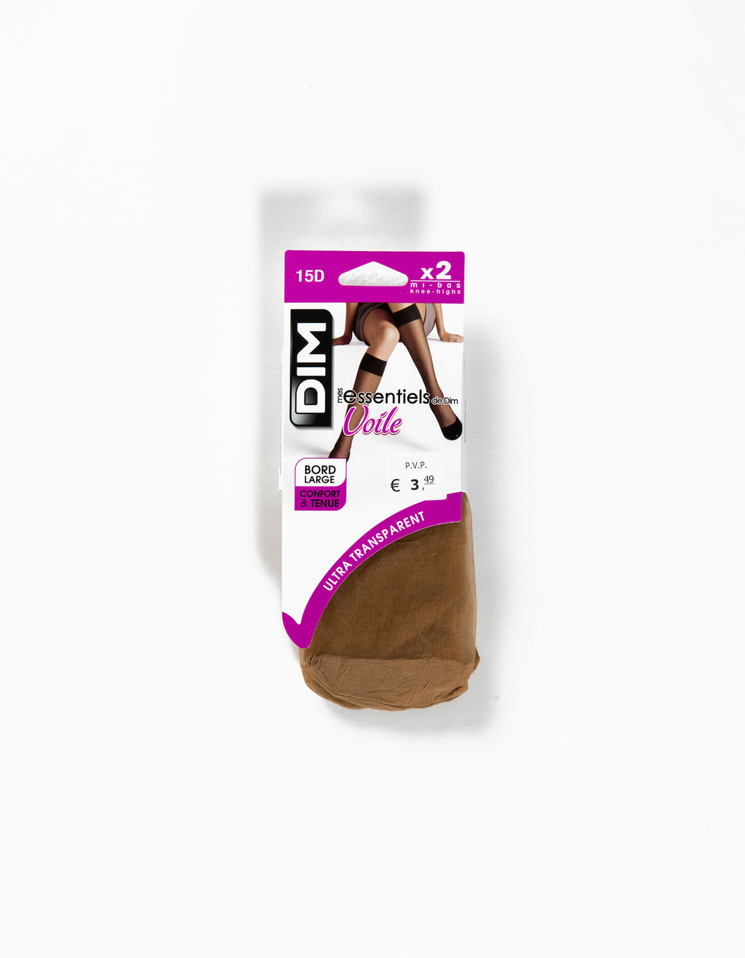 Pack 2 Pares Mini Meias Dim