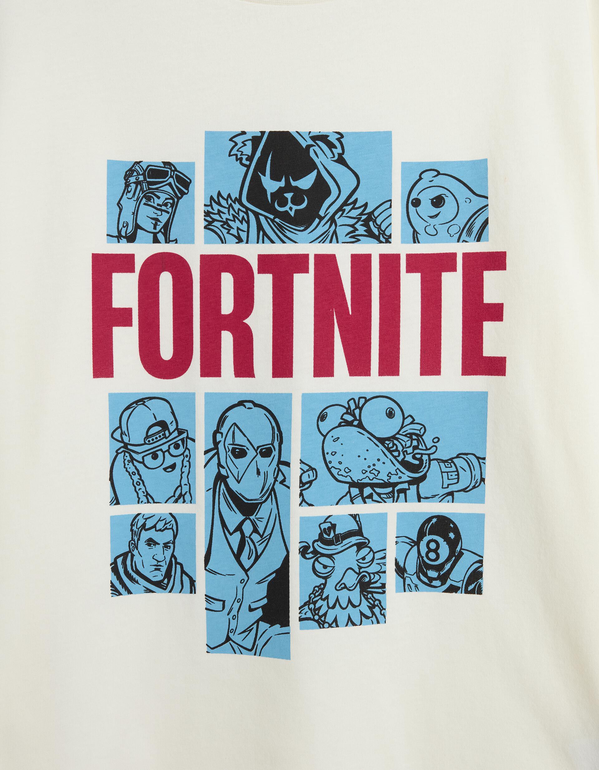 Comprar Online T-shirt  'Fortnite', Menino, Branco