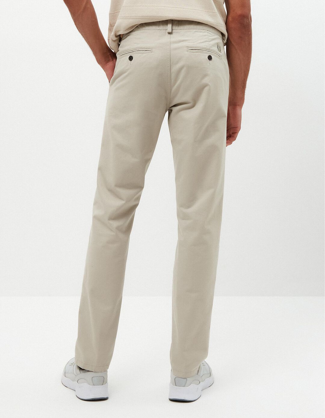 Calças Chino Premium 'Slim fit', Homem, Bege Claro