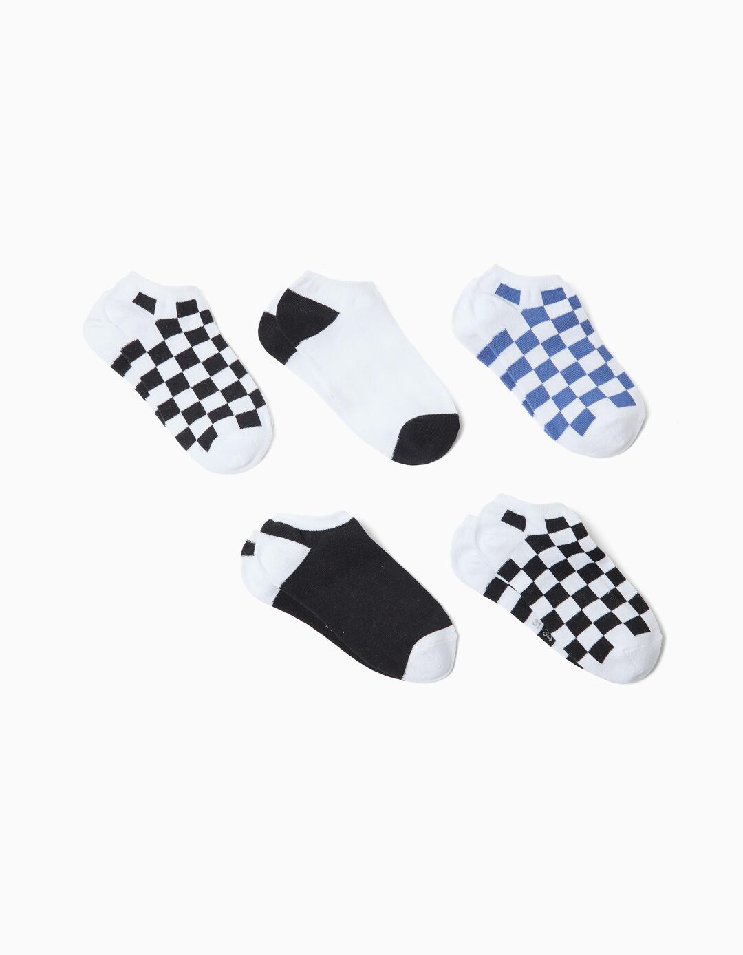 Pack 5 Pares de Meias, Menino, Multicolor