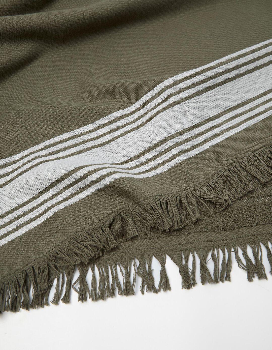 Toalha de Praia, Homem, Verde Escuro