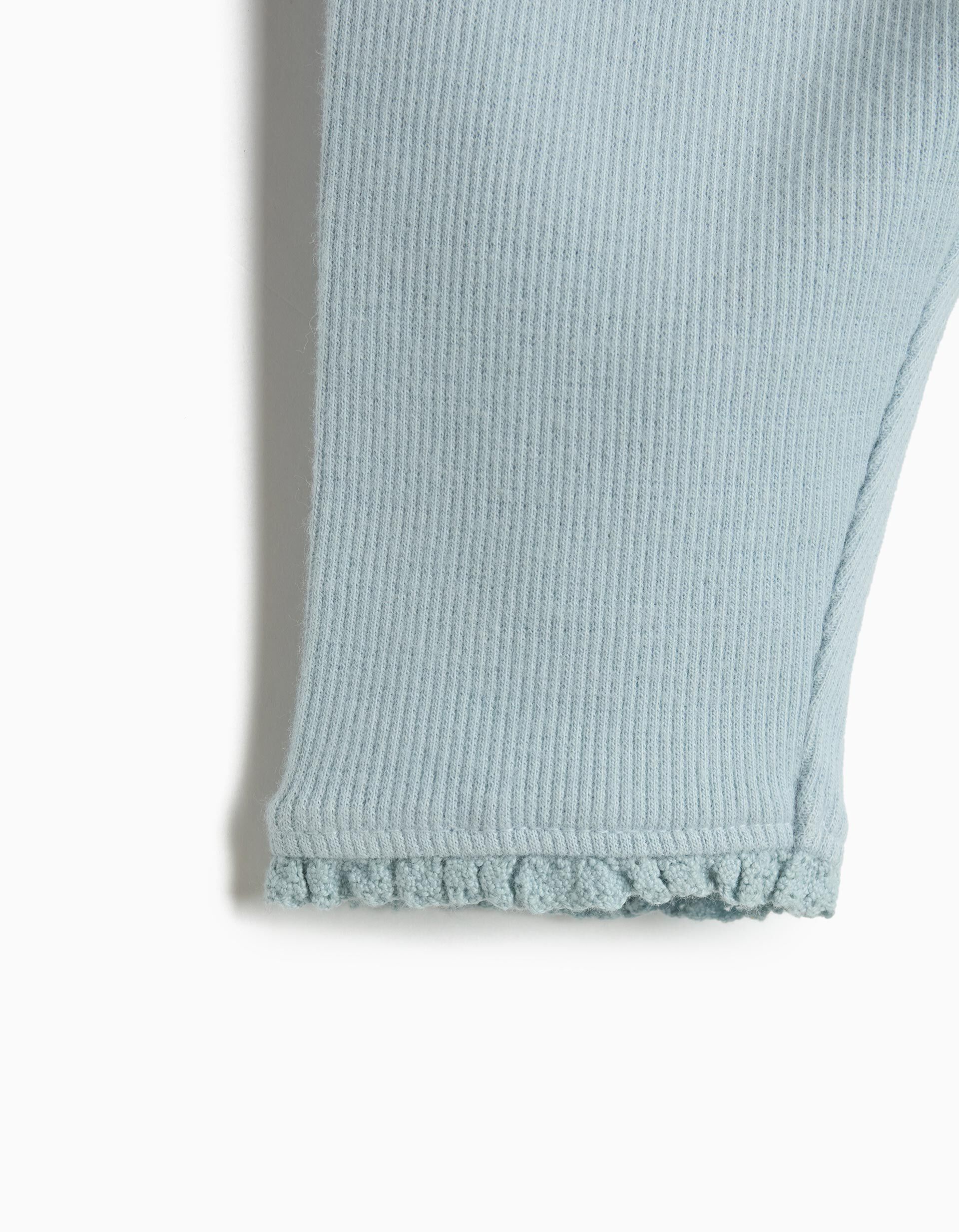 Comprar Online Cal&ccedil;as de Malha, Rec&eacute;m-Nascido, Azul Claro