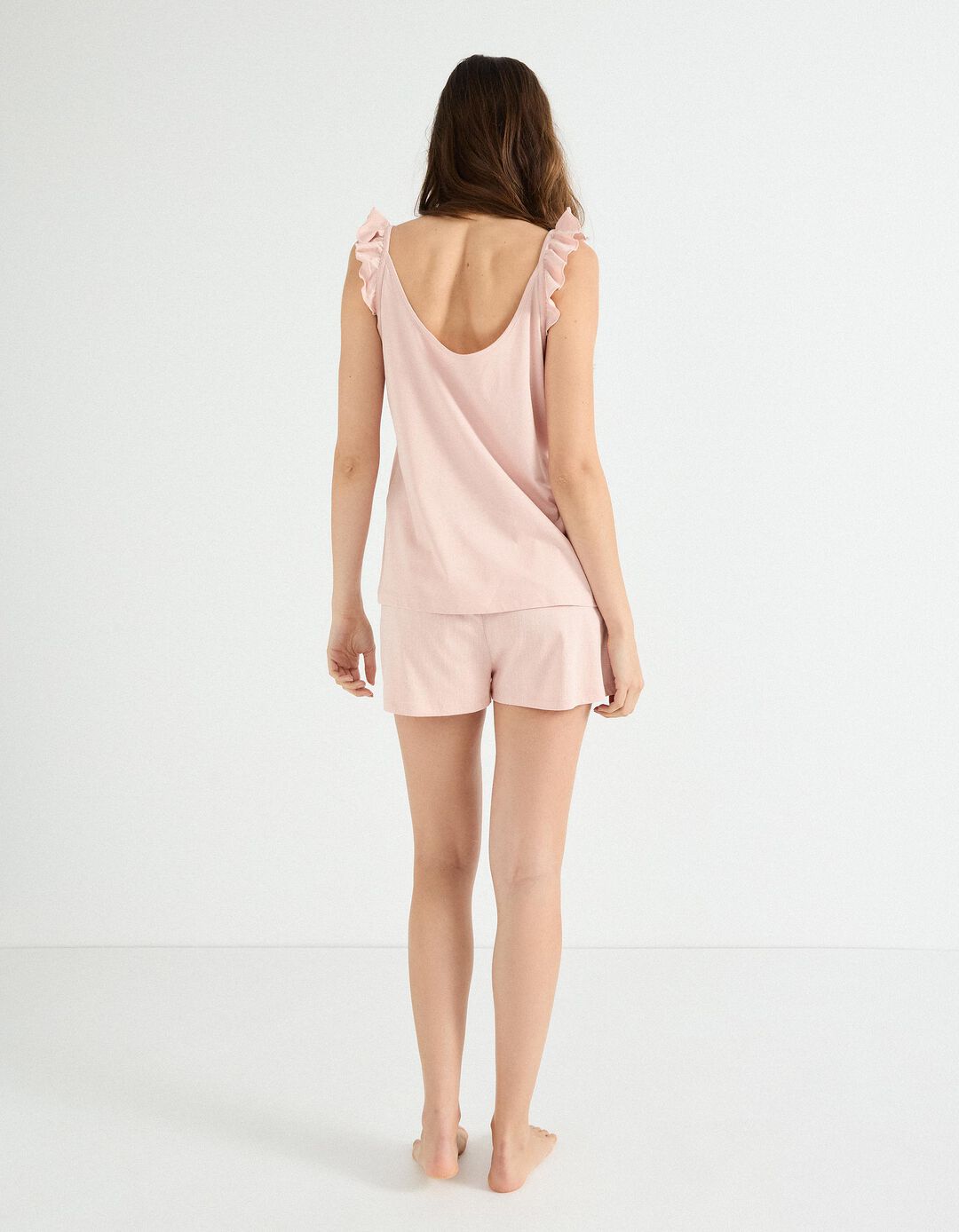 Pijama, Mulher, Rosa Claro 