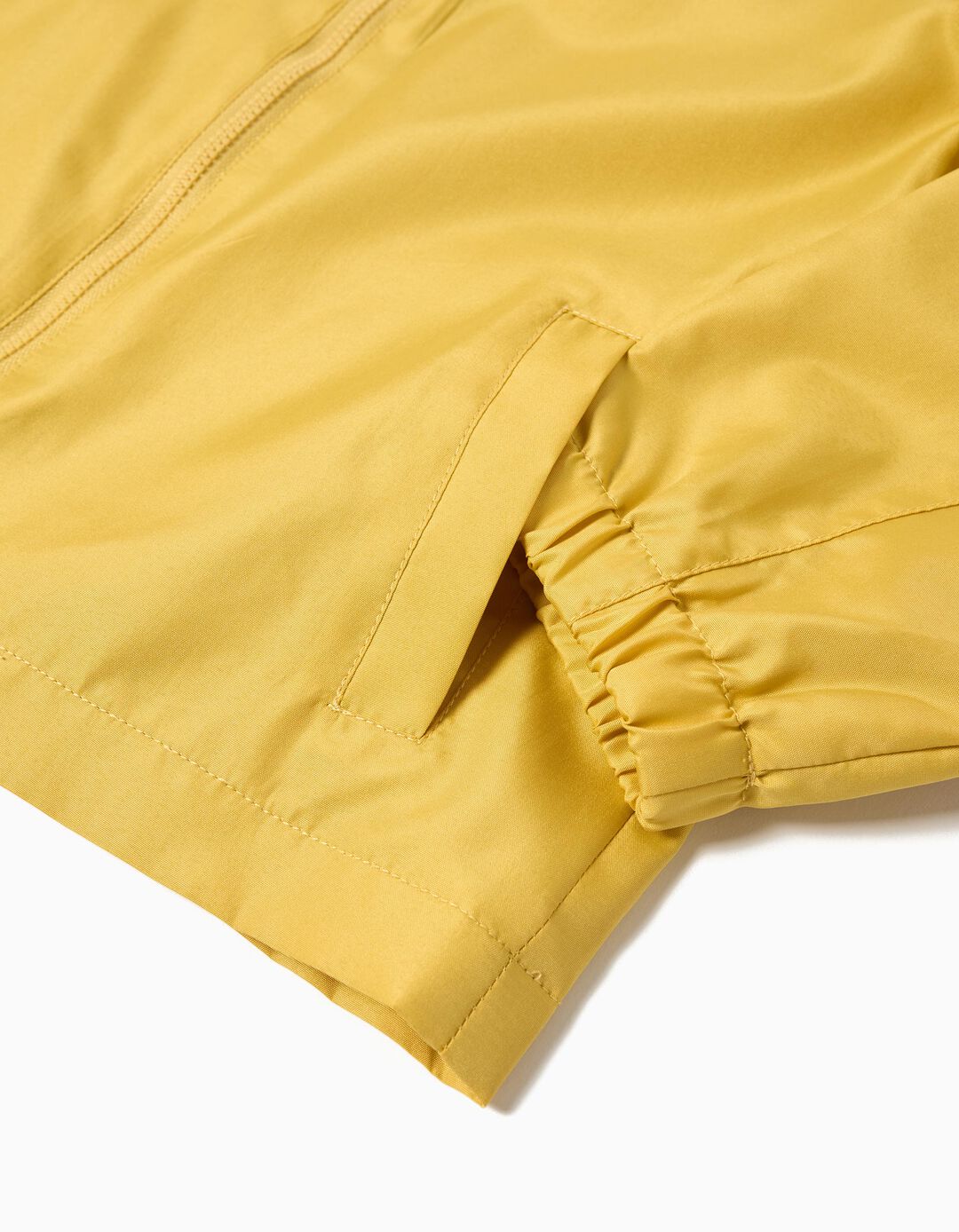 Parka com Capuz, Menino, Amarelo