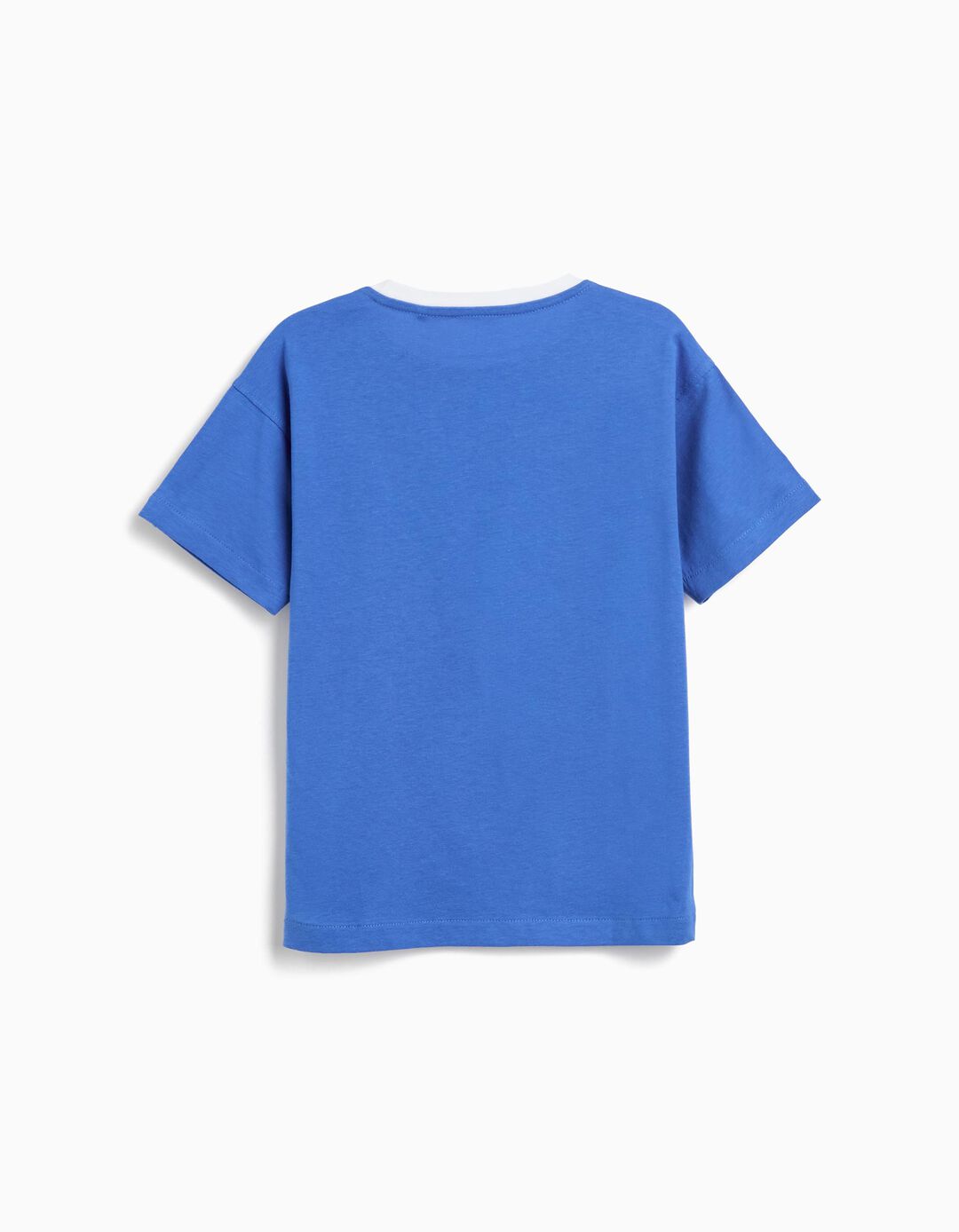 T-shirt Print, Menino, Azul
