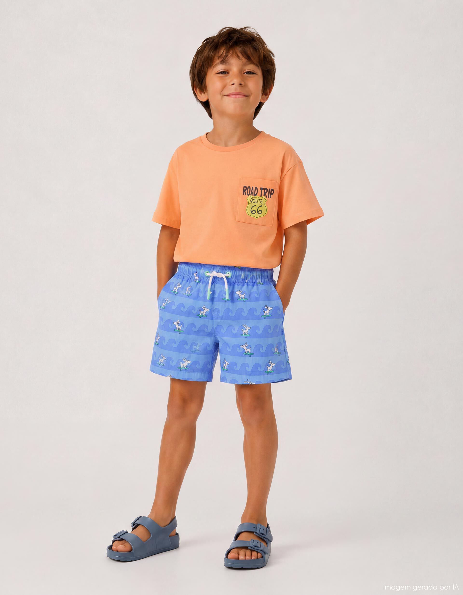 Comprar Online Cal&ccedil;&otilde;es de Banho, Menino, Azul Claro