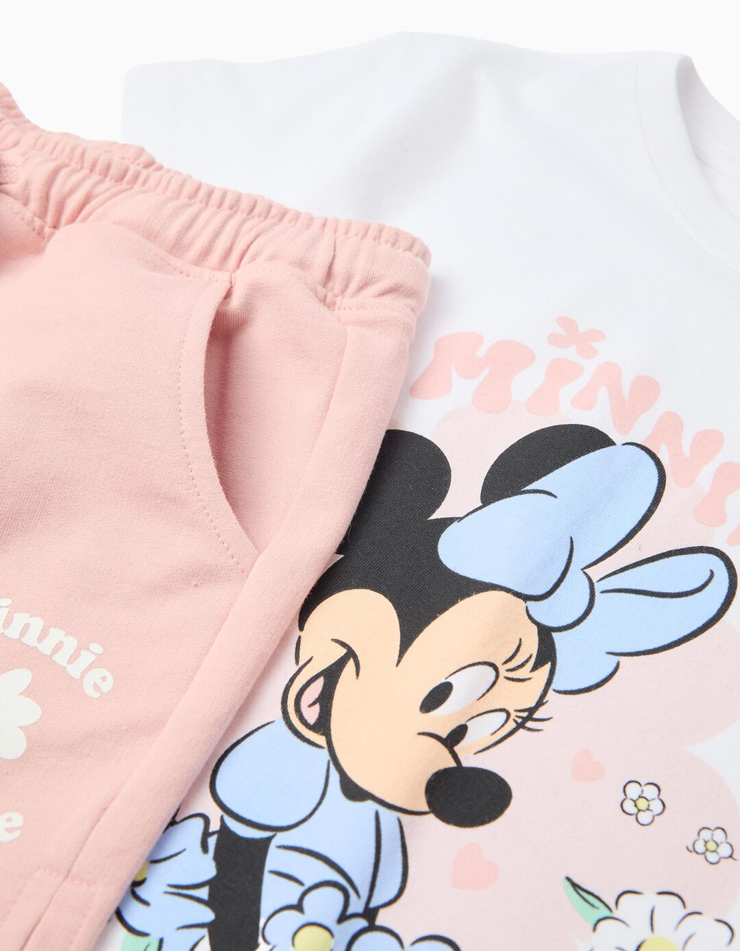 Conjunto 'Minnie' &copy;Disney, Menina, Branco