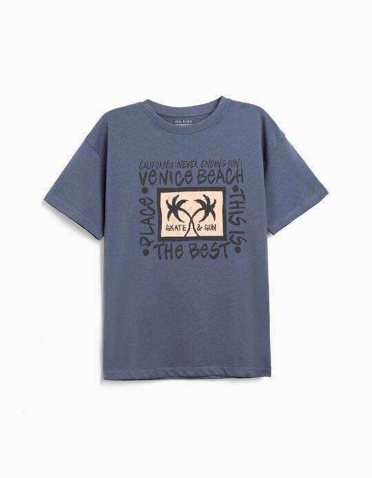 Comprar Online T-shirt Print, Menino, Azul