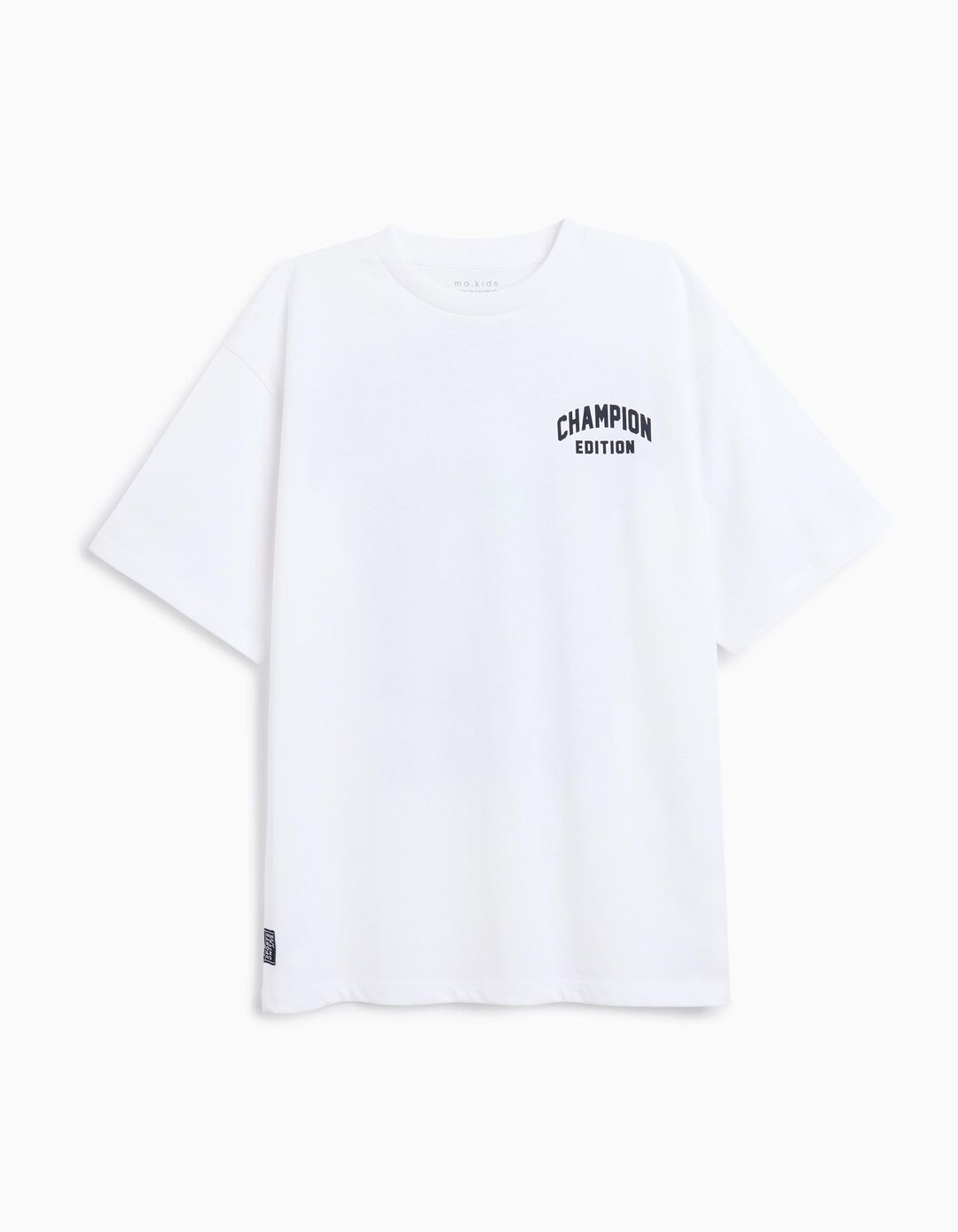 T-shirt Print, Menino, Branco 