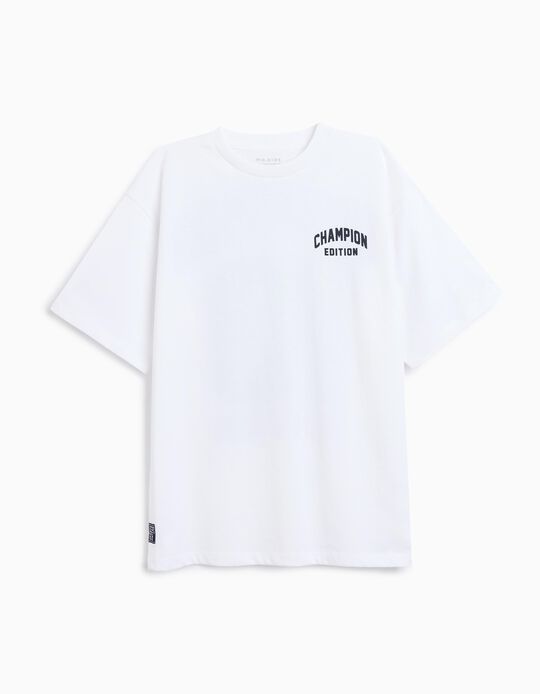Comprar Online T-shirt Print, Menino, Branco 