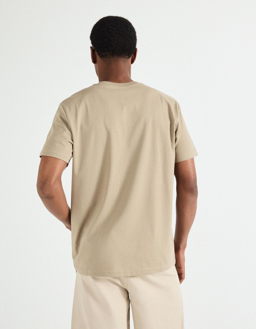 T-shirt Print, Homem, Verde Claro 