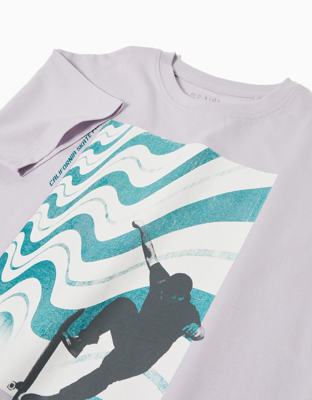 T-shirt Print, Menino, Roxo