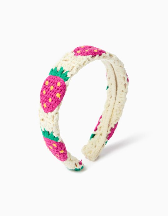 Comprar Online Bandolete Crochet Morangos, Menina, Multicolor