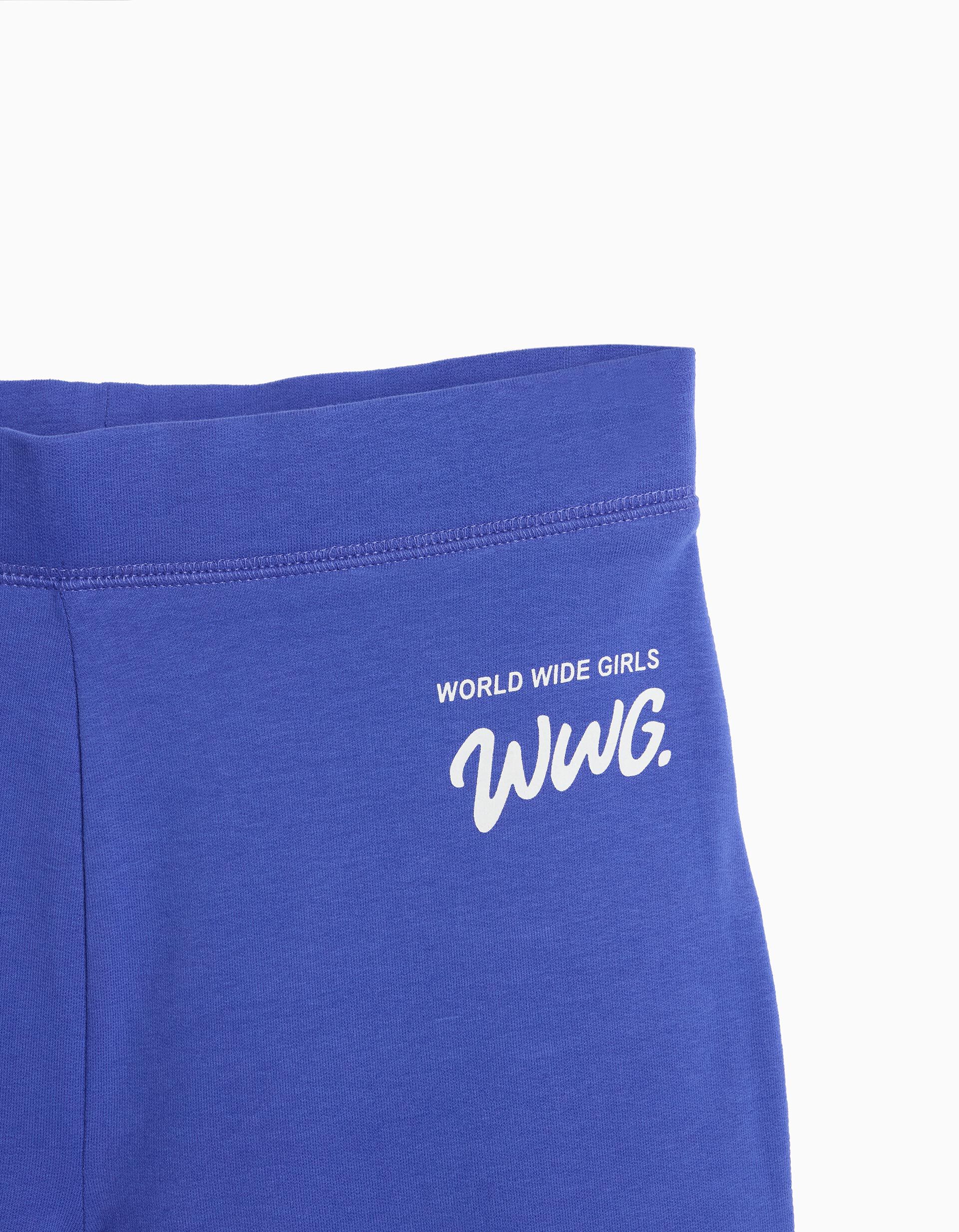 Comprar Online Leggings Flare, Menina, Azul 