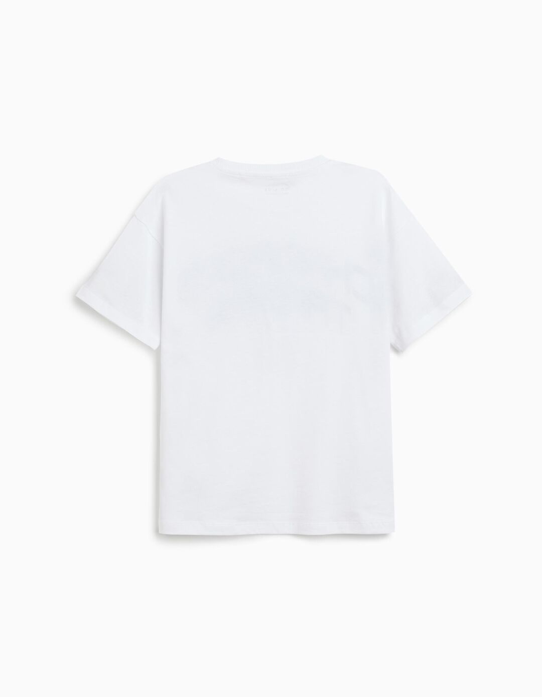 T-shirt Print, Menino, Branco