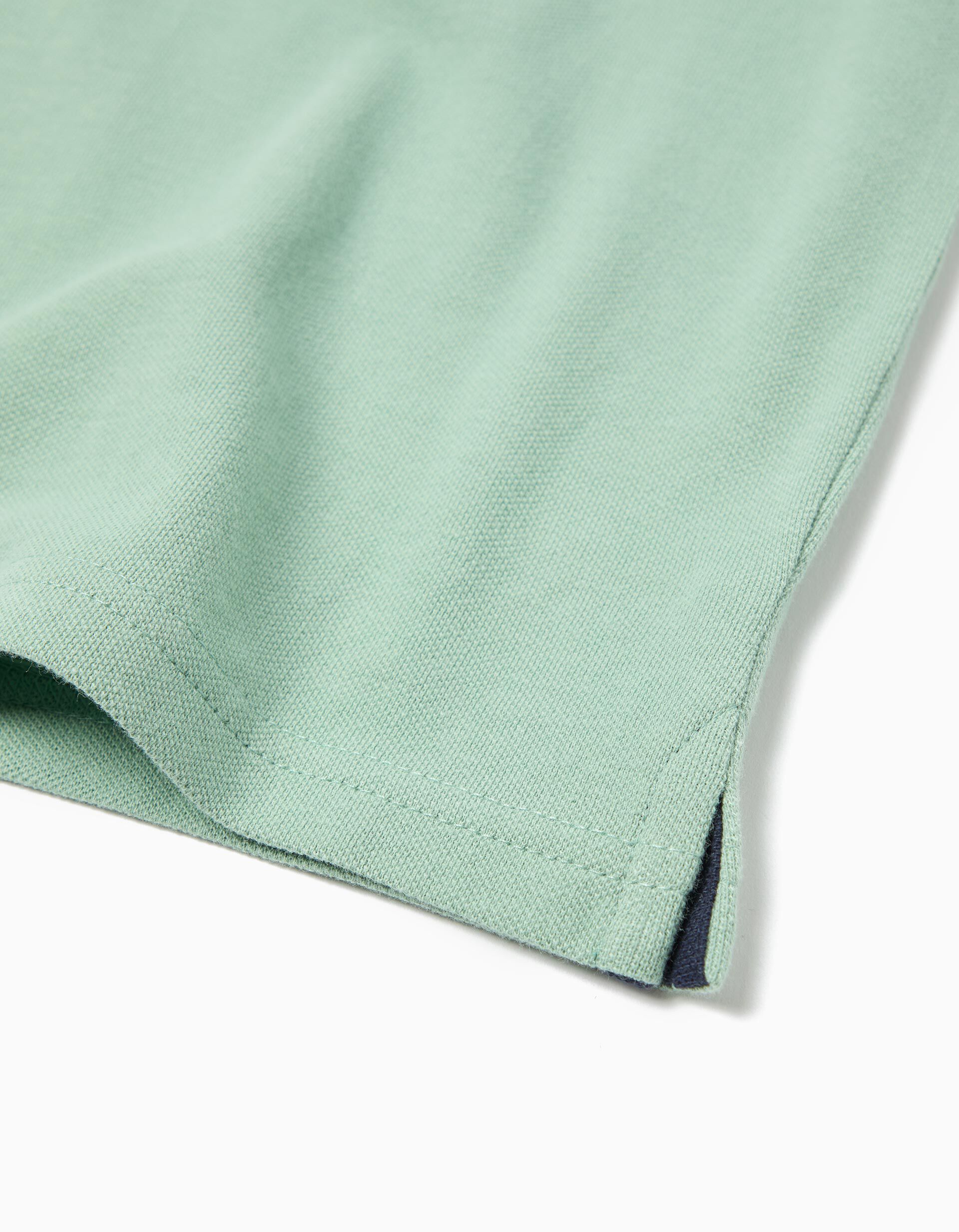 Comprar Online Polo Piquet, Menino, Verde Claro