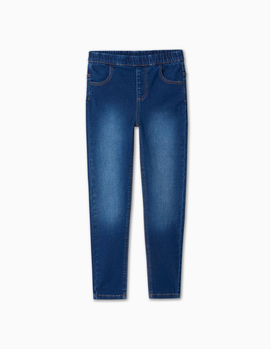 Jeggings de Ganga, Menina, Azul